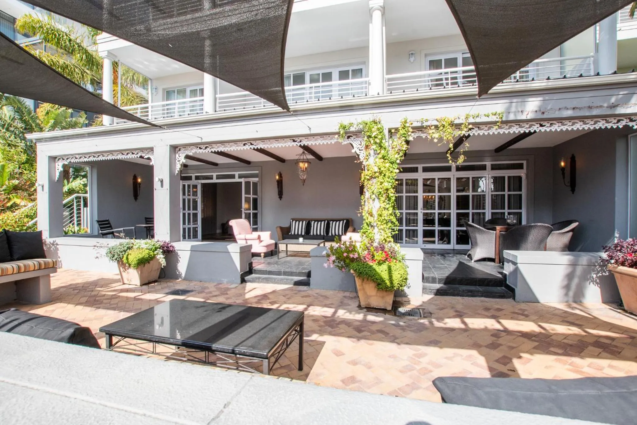 Patio in Romney Park Luxury Apartments by The Stay Collection