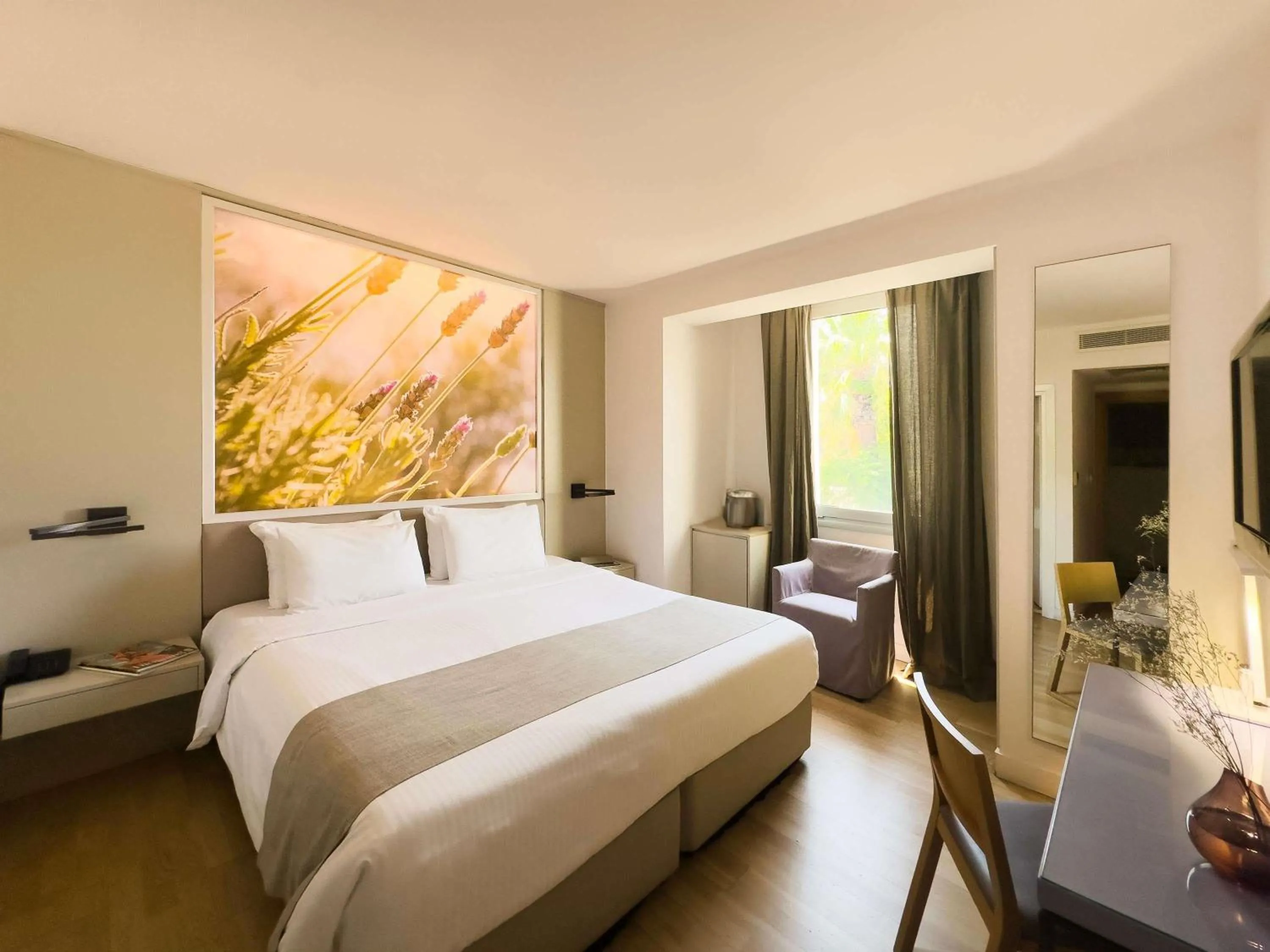 Bedroom, Bed in The Classic Hotel Nicosia - Handwritten Collection