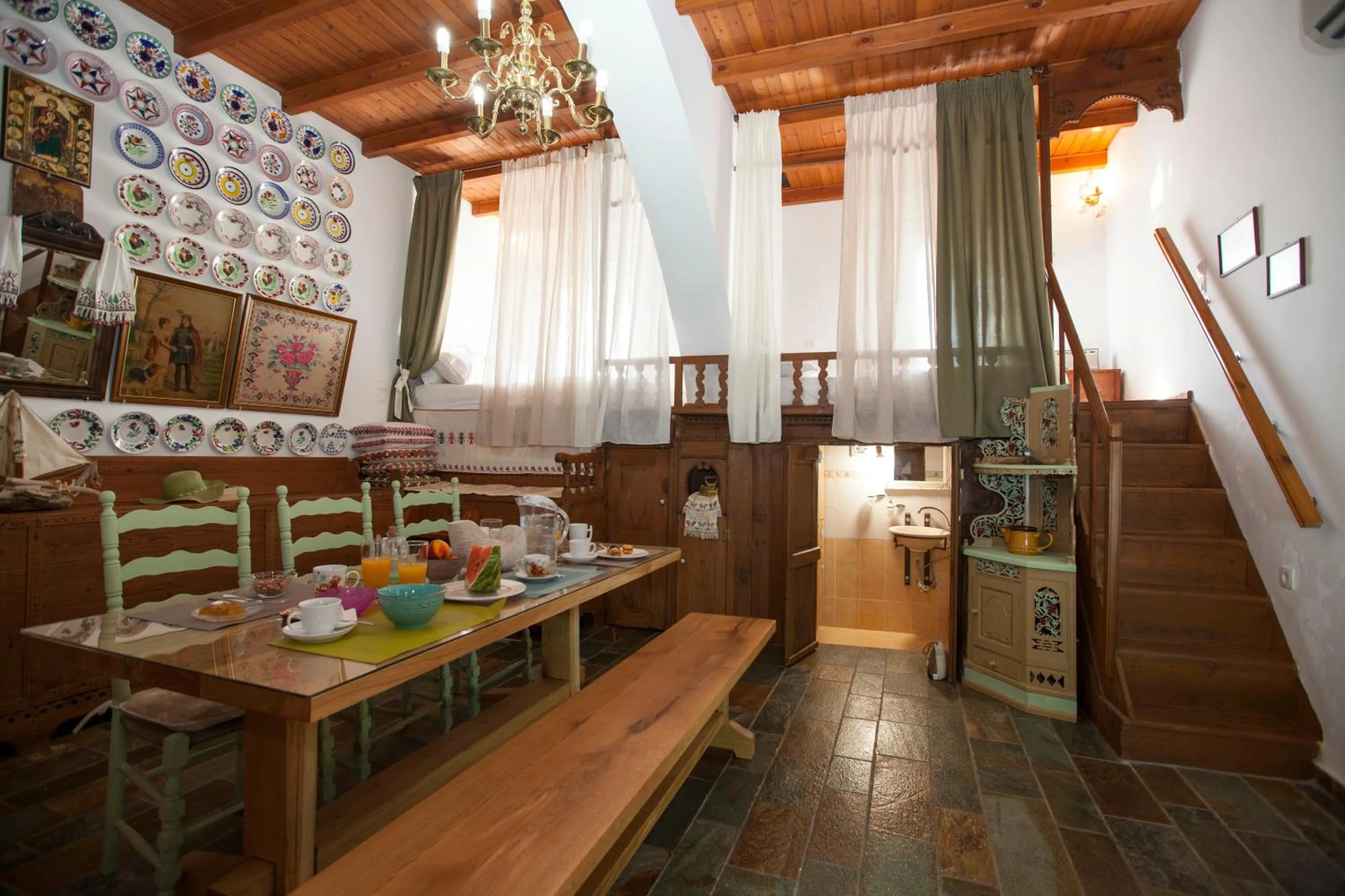 Living room in Arch Villa