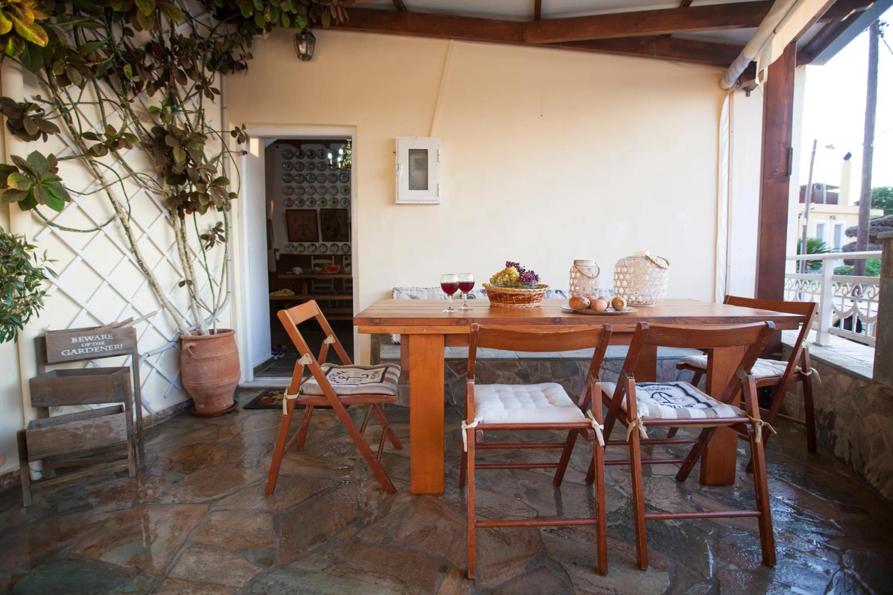 Balcony/Terrace in Arch Villa