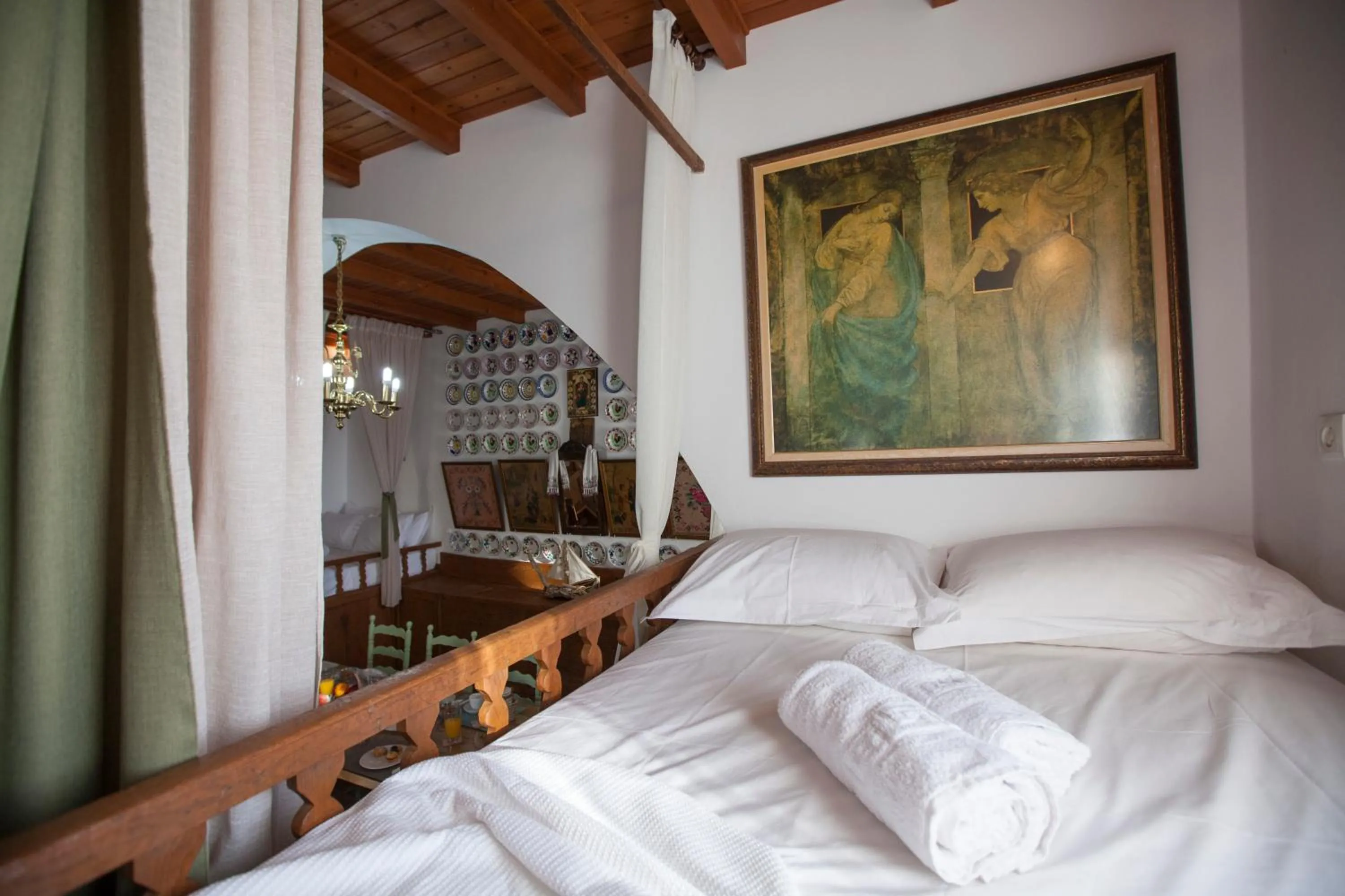 Bed in Arch Villa