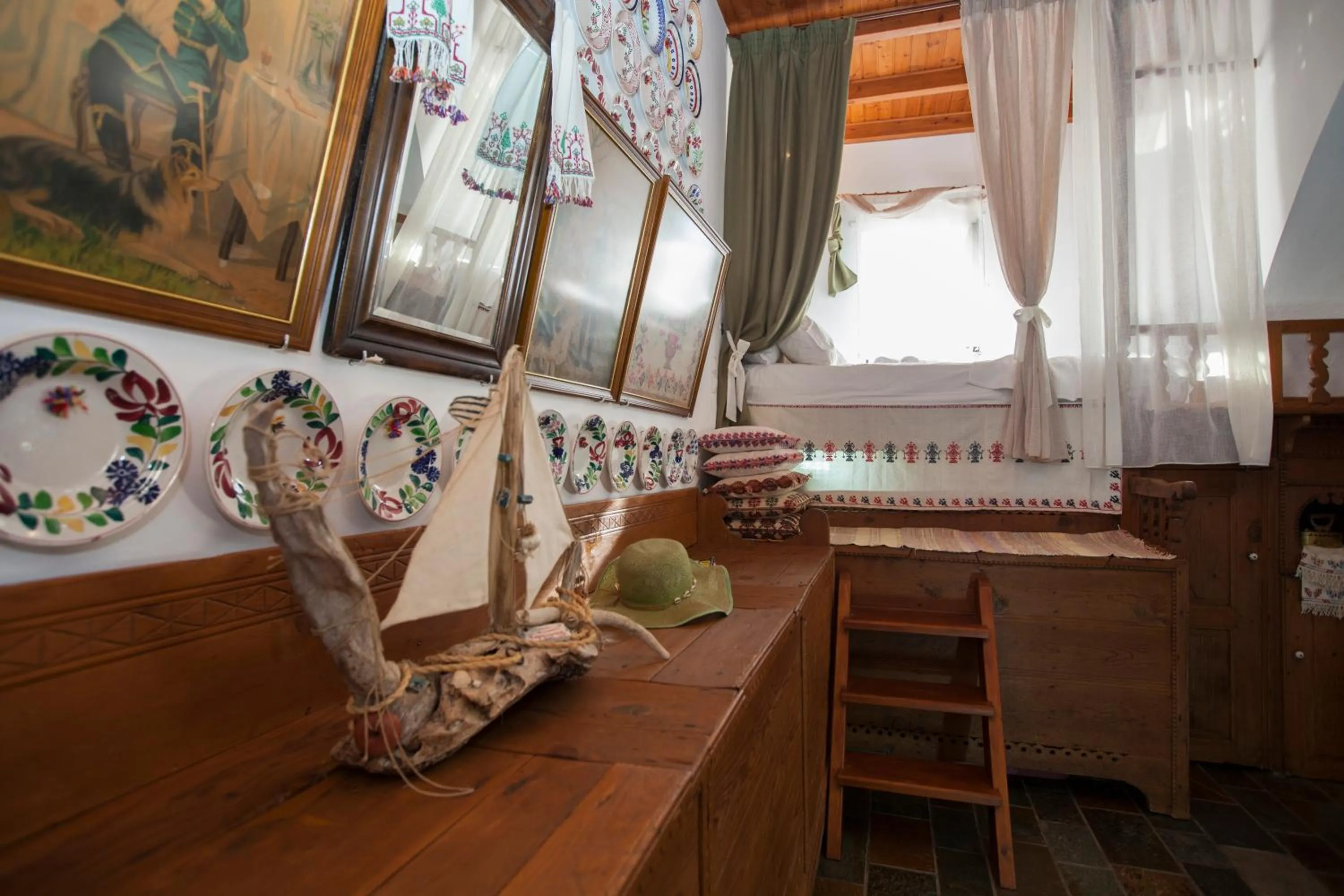 Bed in Arch Villa
