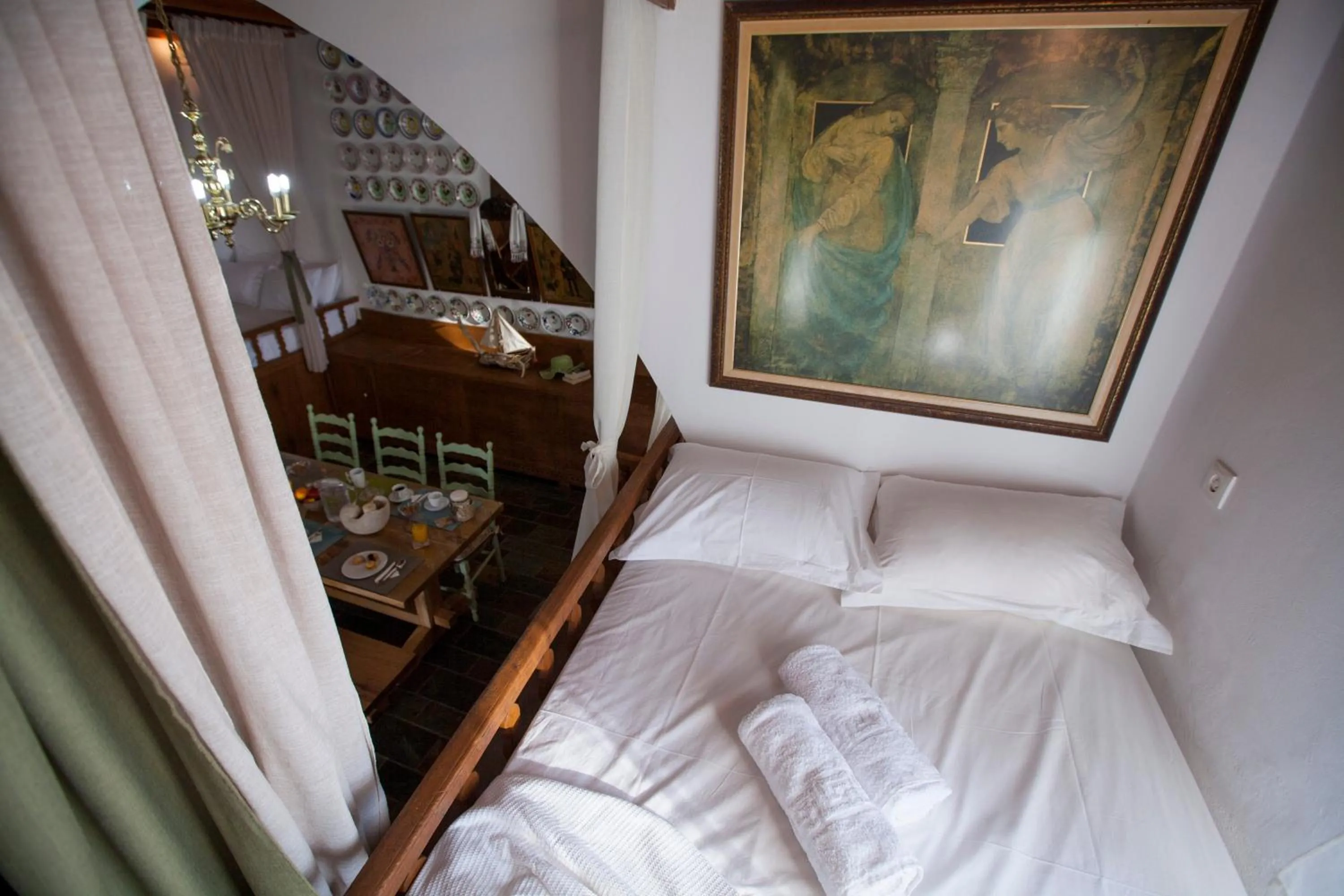 Bed in Arch Villa