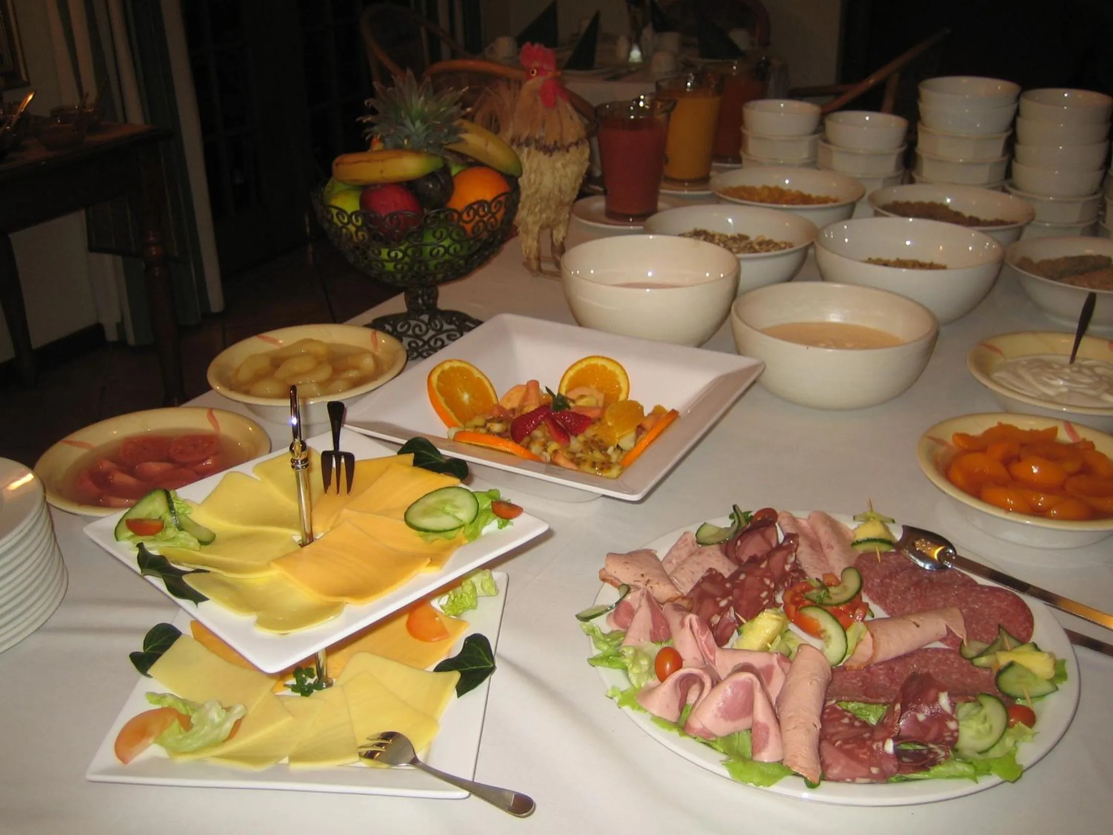 Food close-up in Oak Tree Lodge