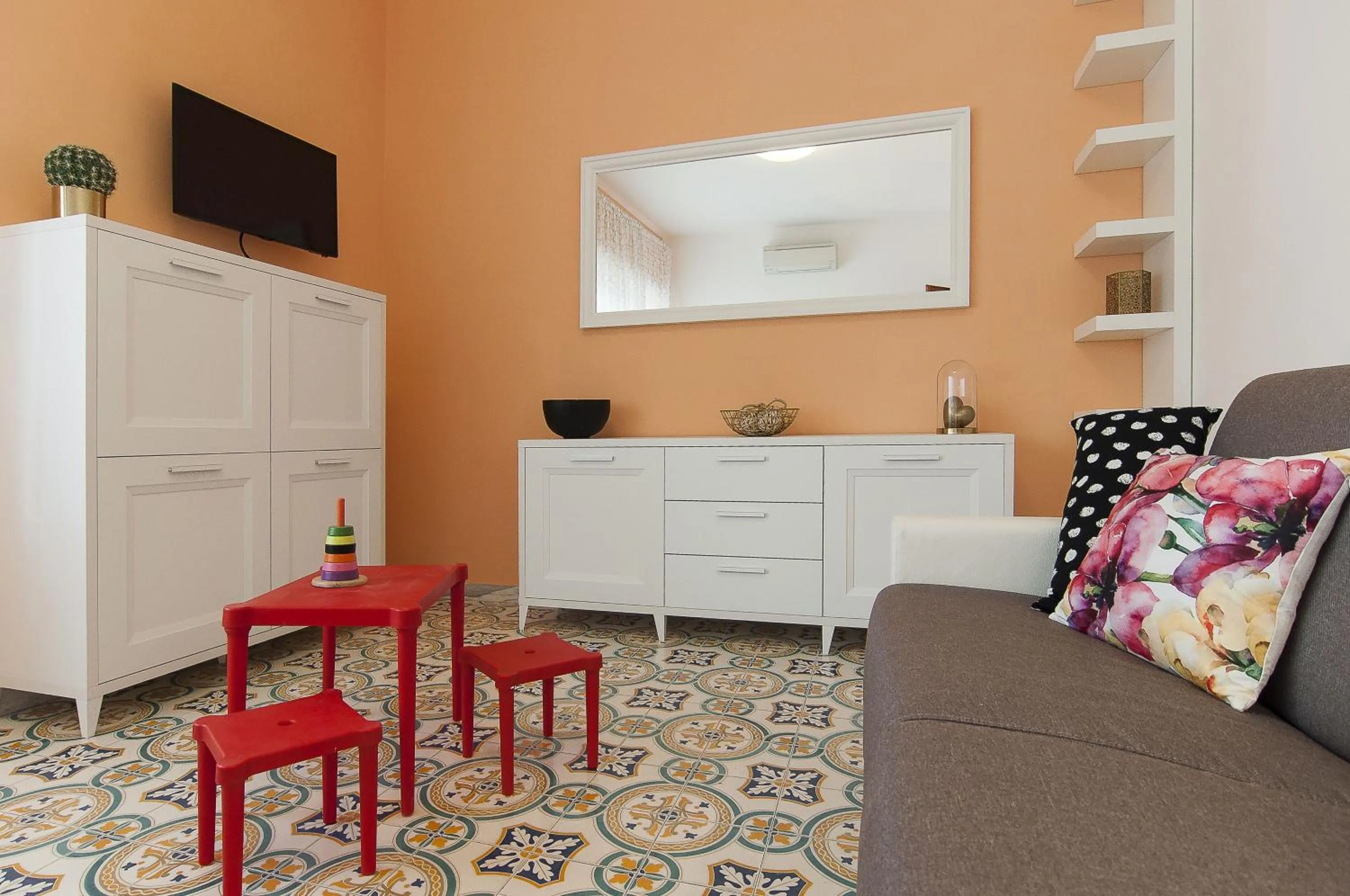Living room in Casa Colombo