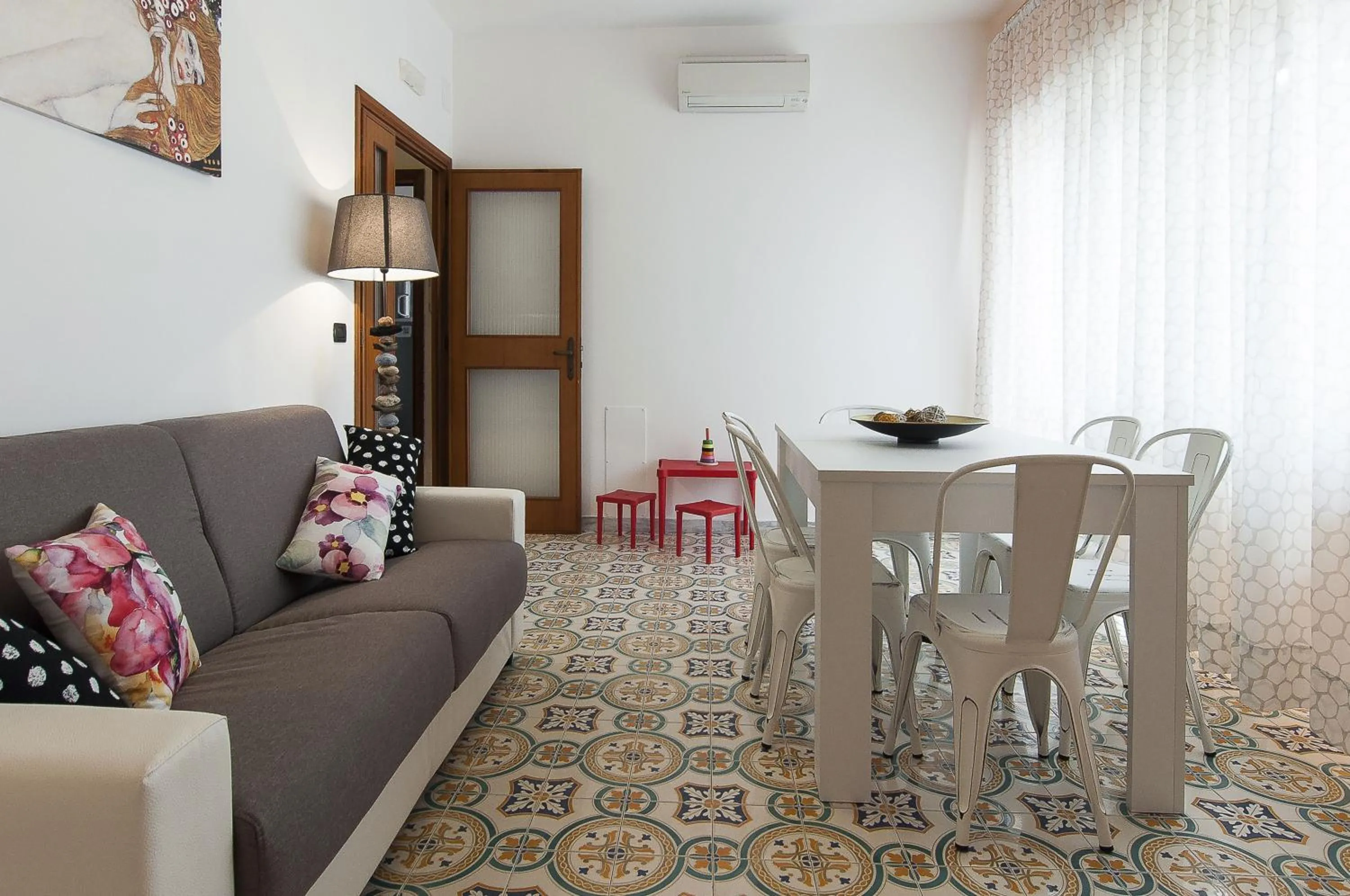 Living room in Casa Colombo