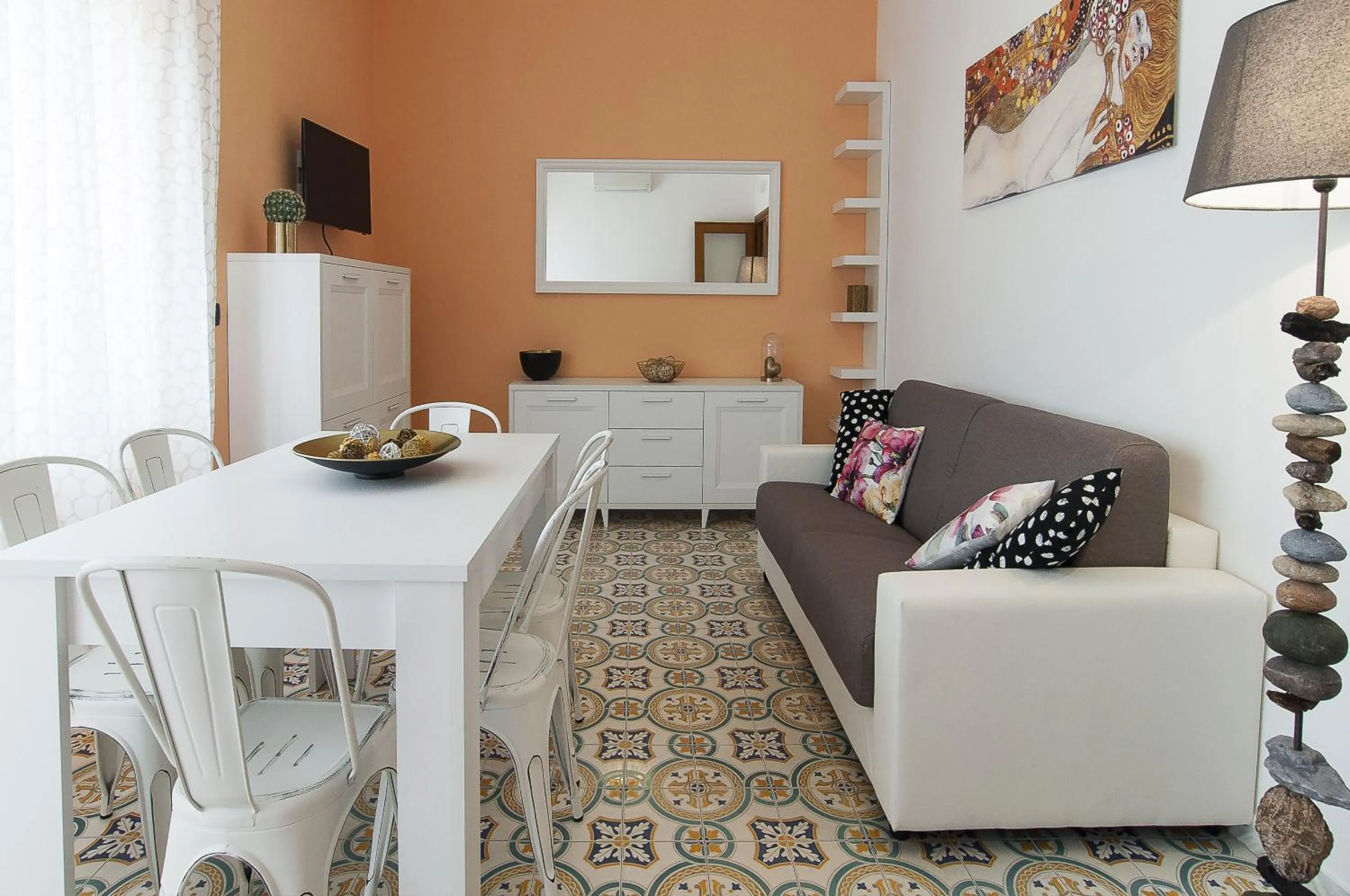 Living room in Casa Colombo