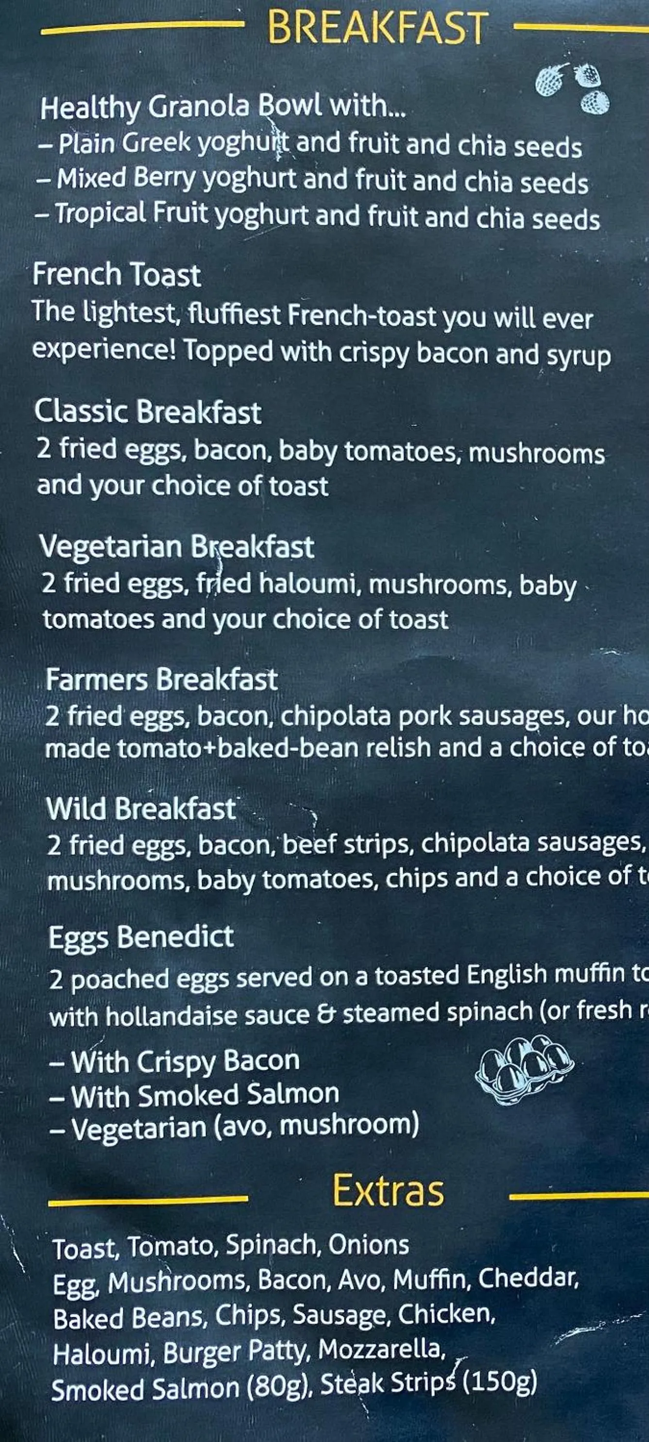 Breakfast in Sea Paradise