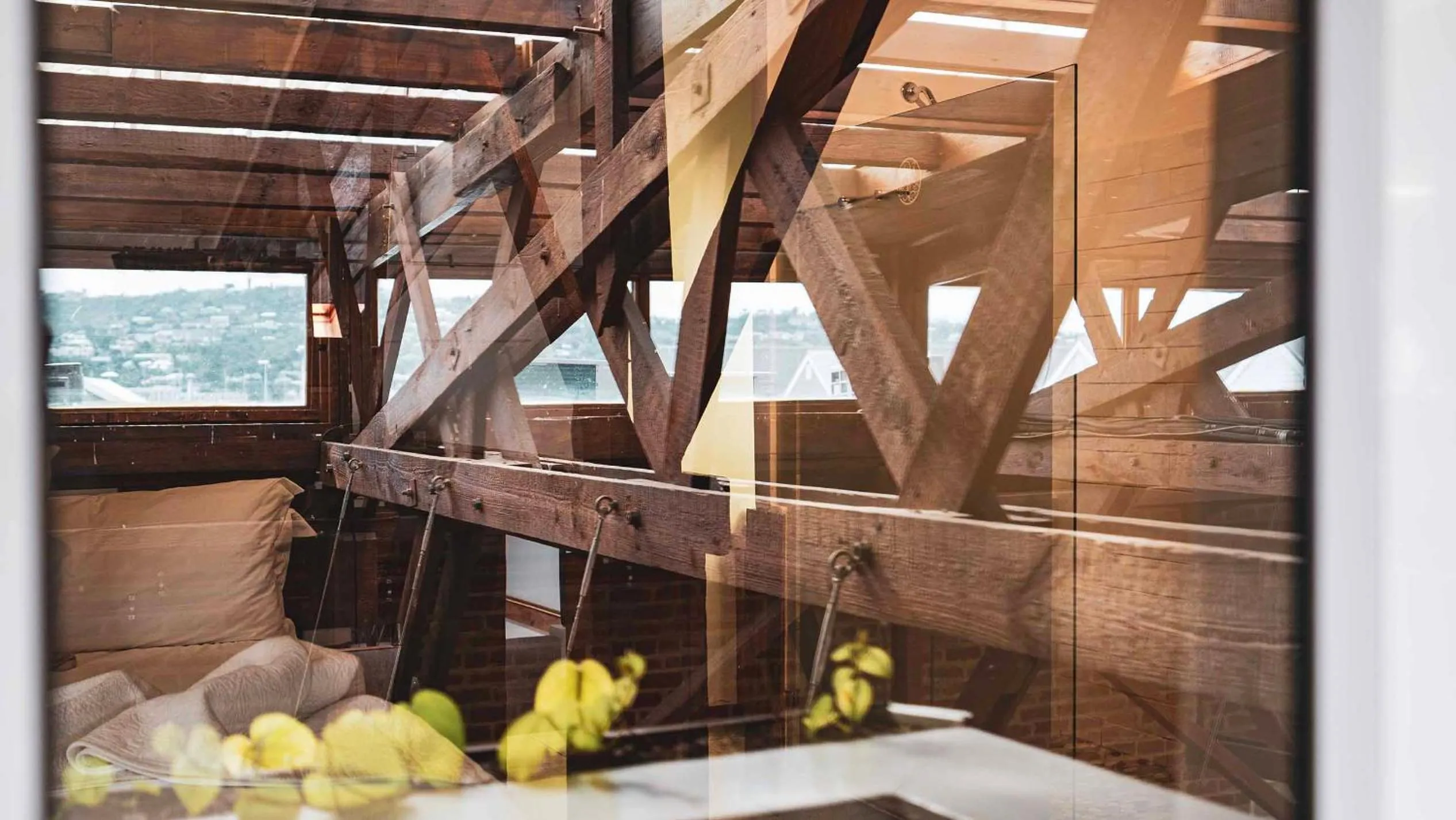 Decorative detail in The Lofts Boutique Hotel