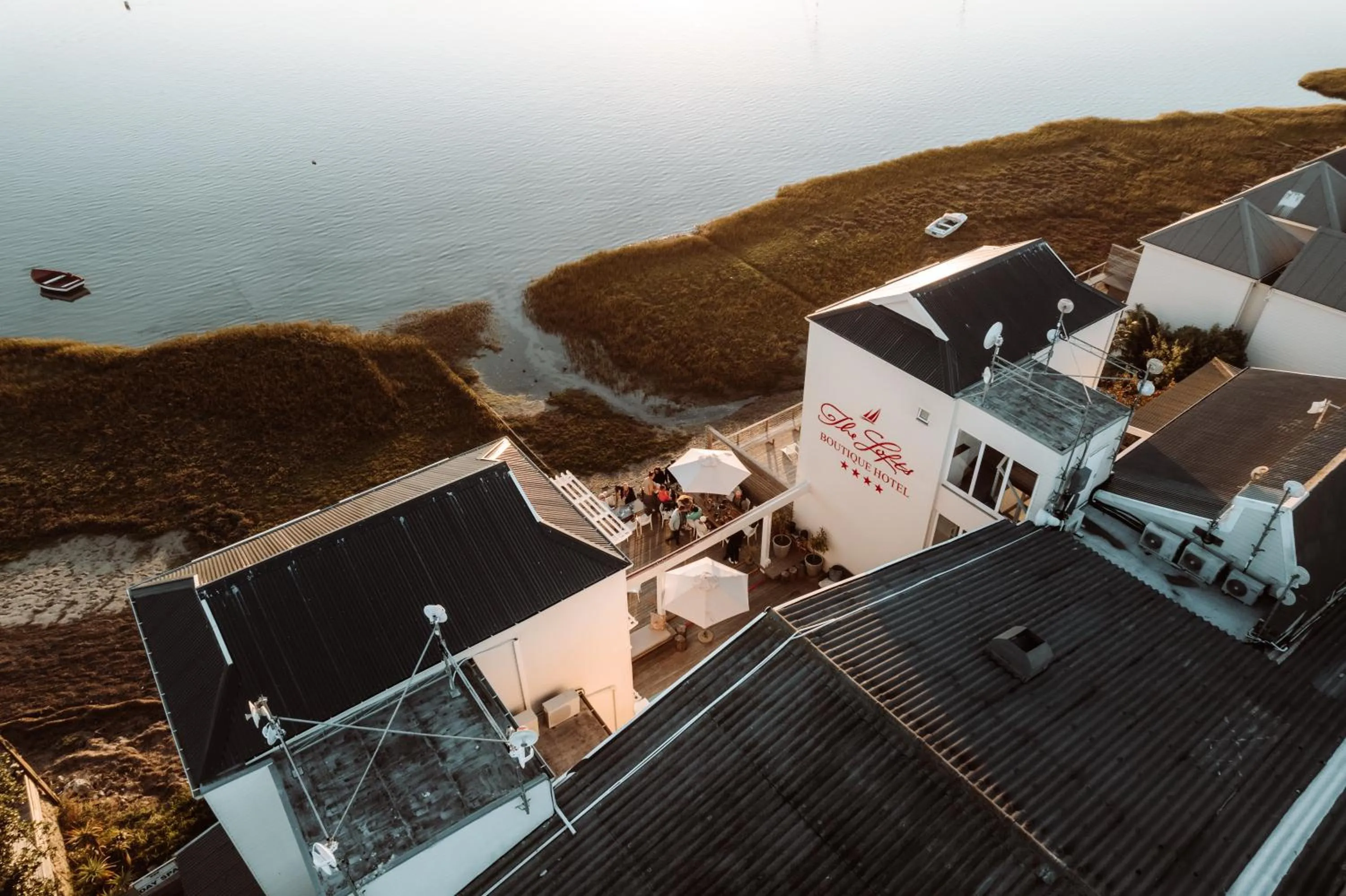 Bird's eye view in The Lofts Boutique Hotel
