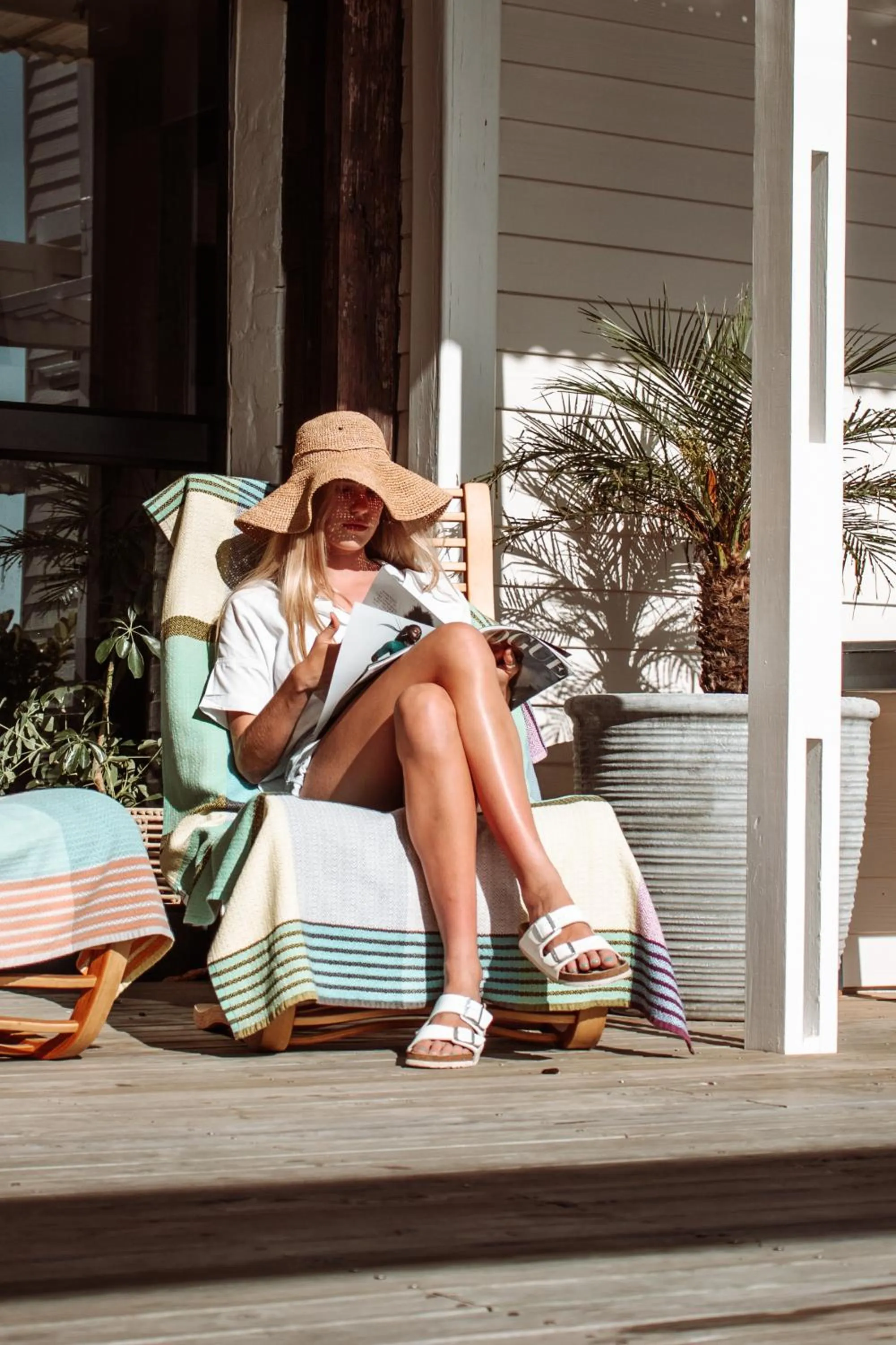 Patio in The Lofts Boutique Hotel