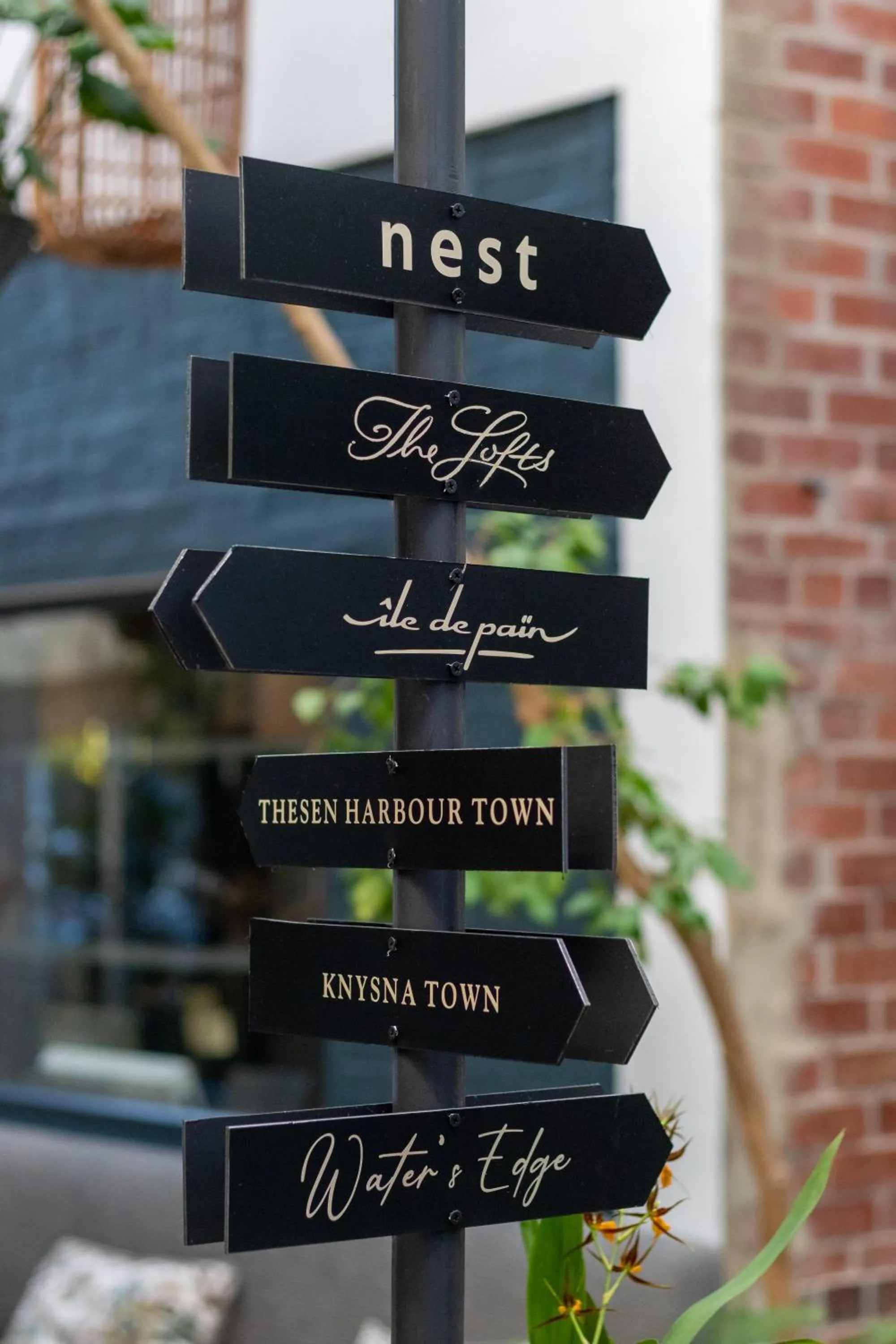 Decorative detail in The Lofts Boutique Hotel