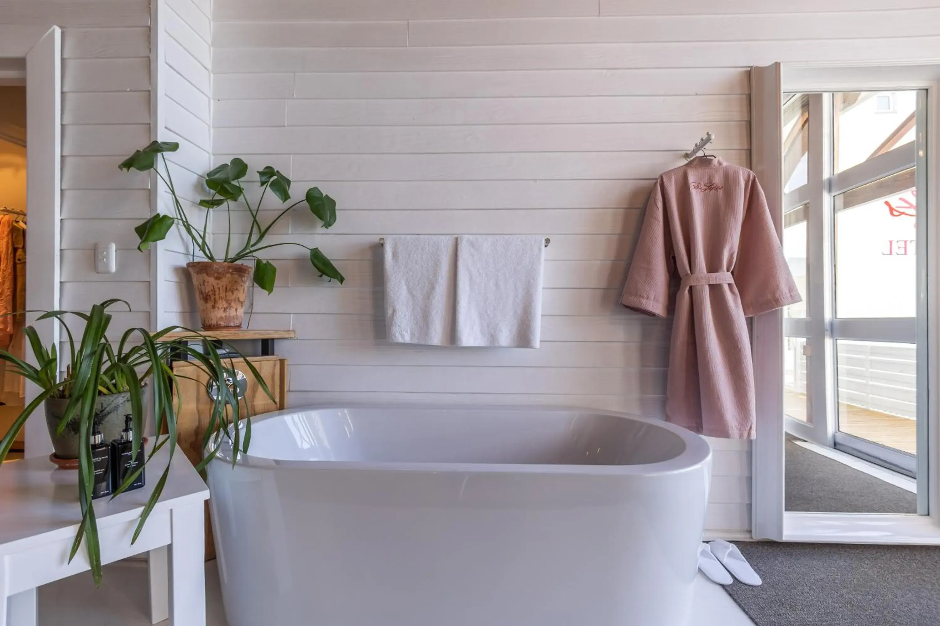 Bathroom in The Lofts Boutique Hotel Bathroom in The Lofts Boutique Hotel
