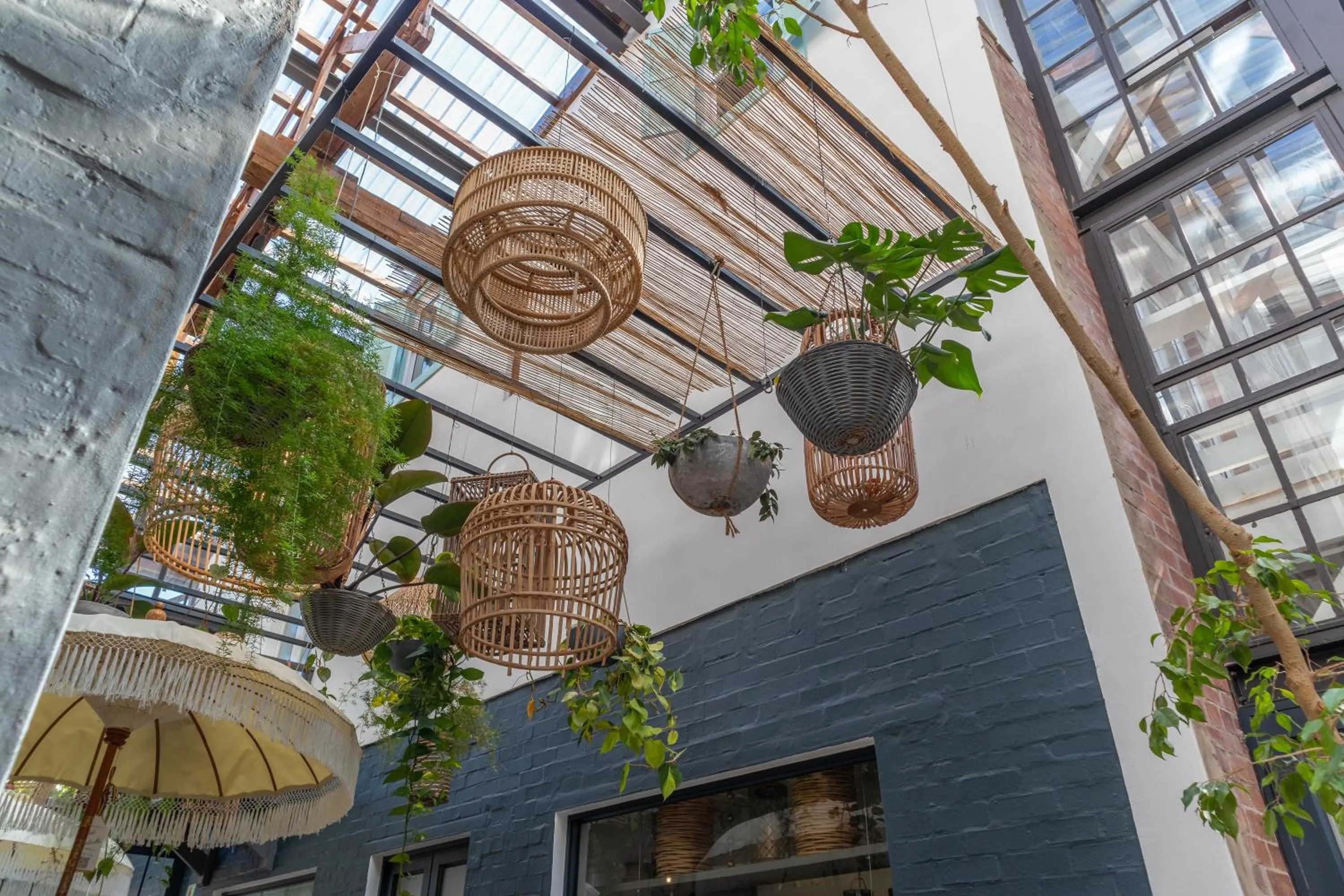 Property building in The Lofts Boutique Hotel