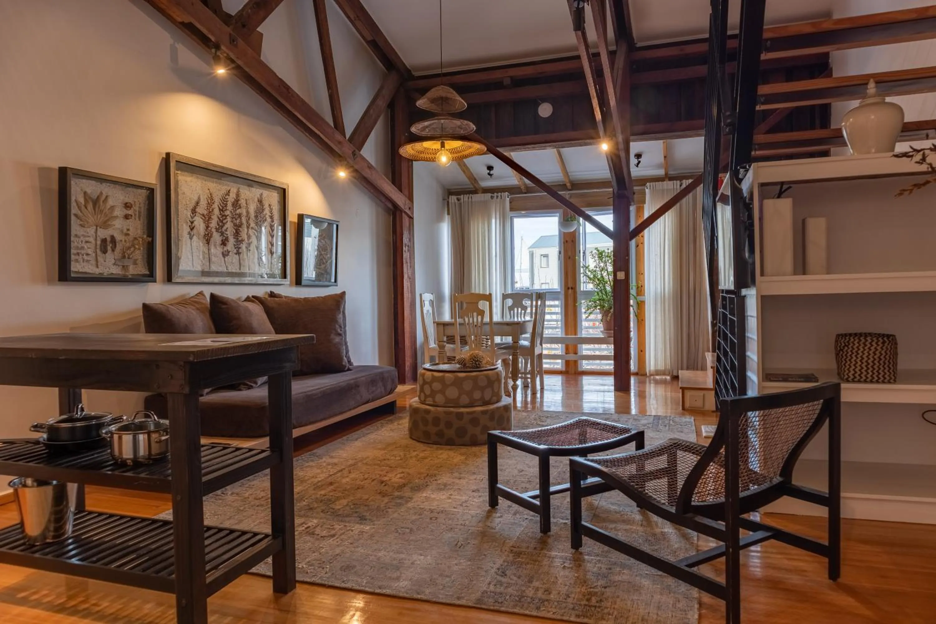 Living room in The Lofts Boutique Hotel