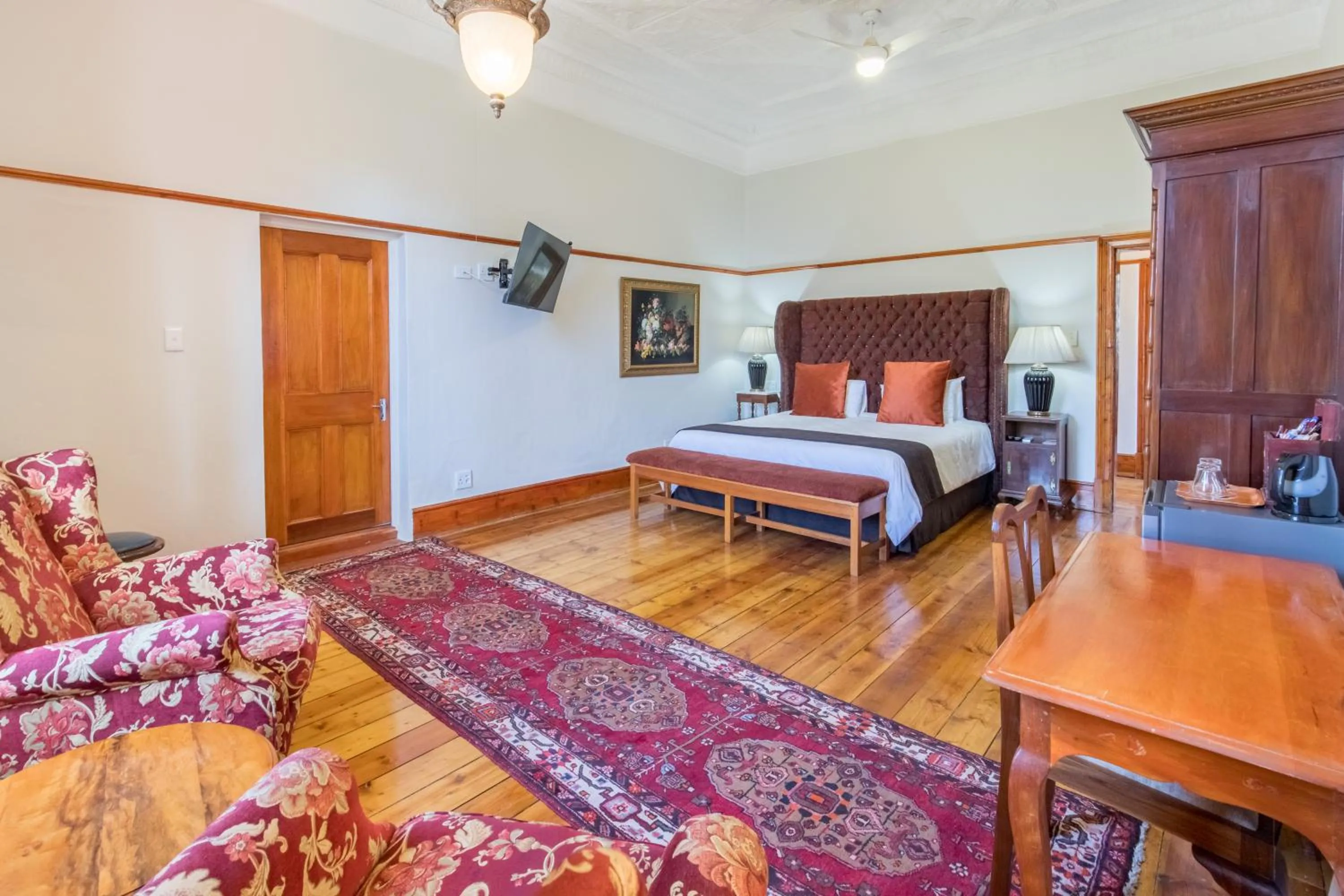 Bedroom, Bed in Montagu Country Hotel