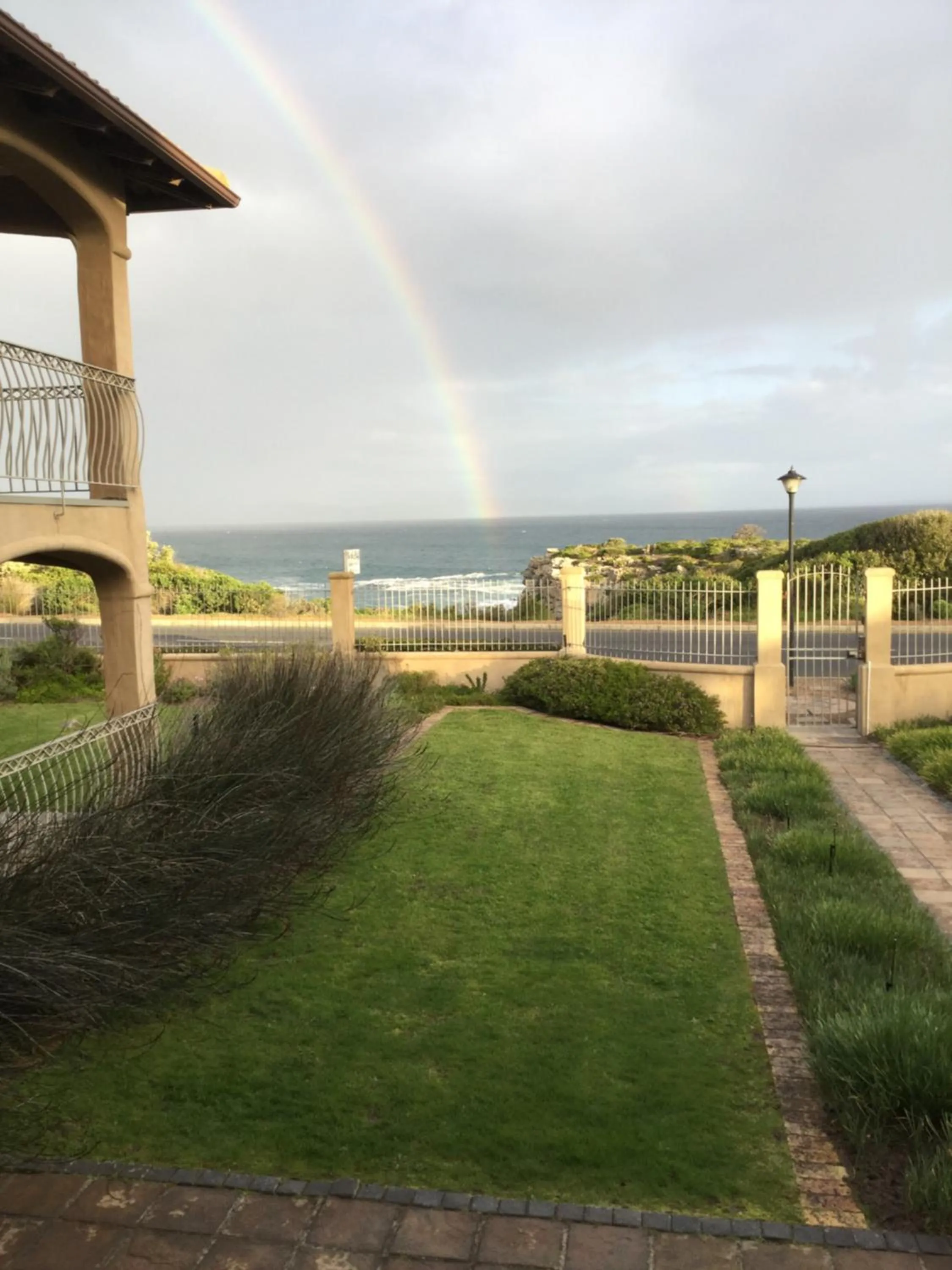 Garden view in On The Cliff Guest House