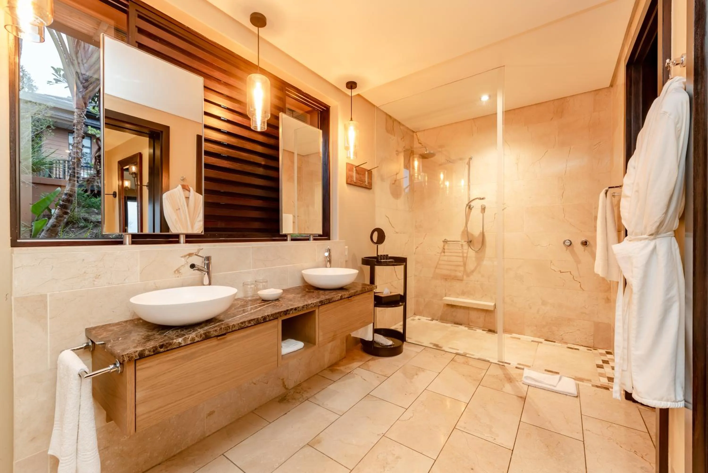 Shower in Pezula Nature Retreat