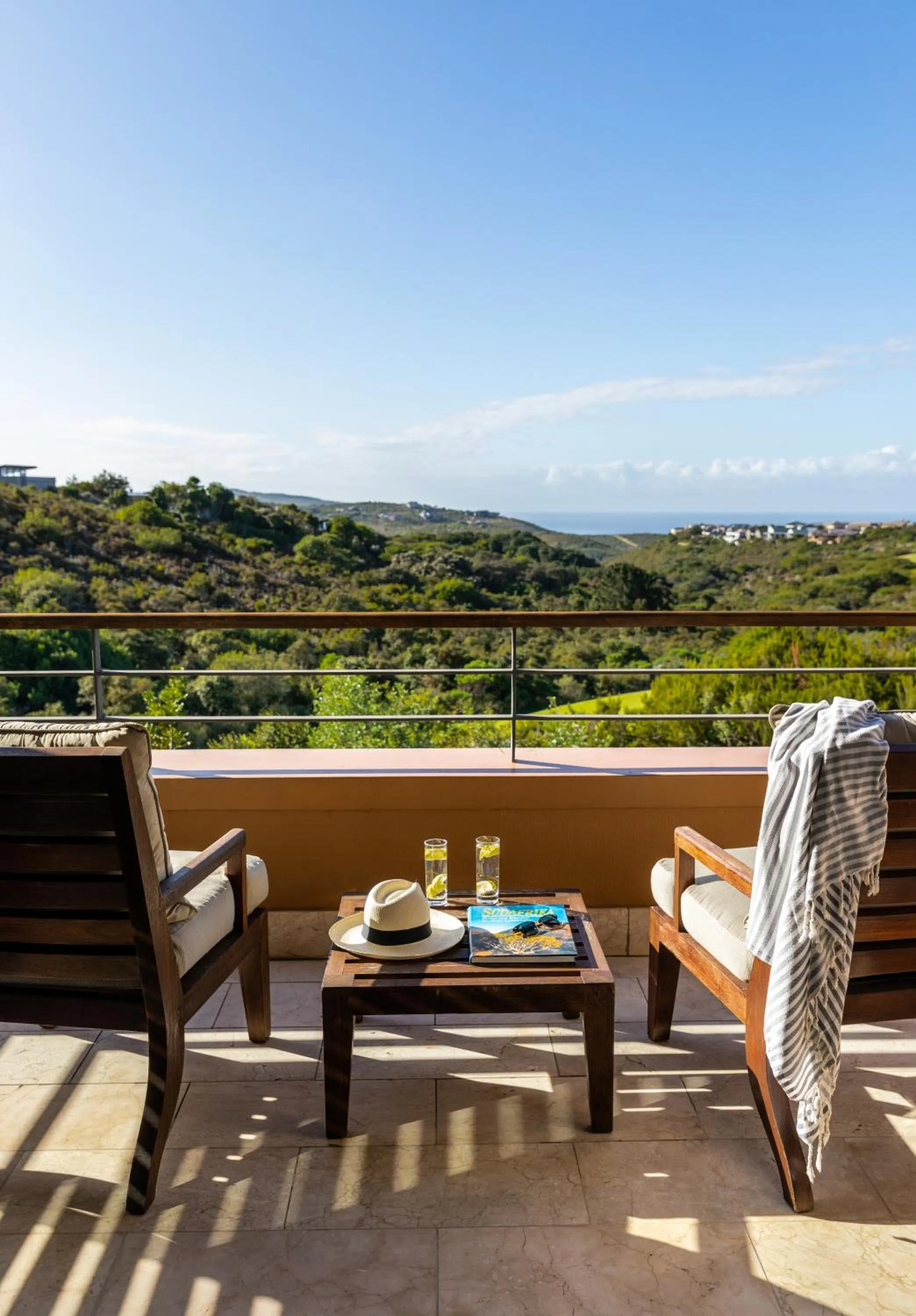 Patio in Pezula Nature Retreat