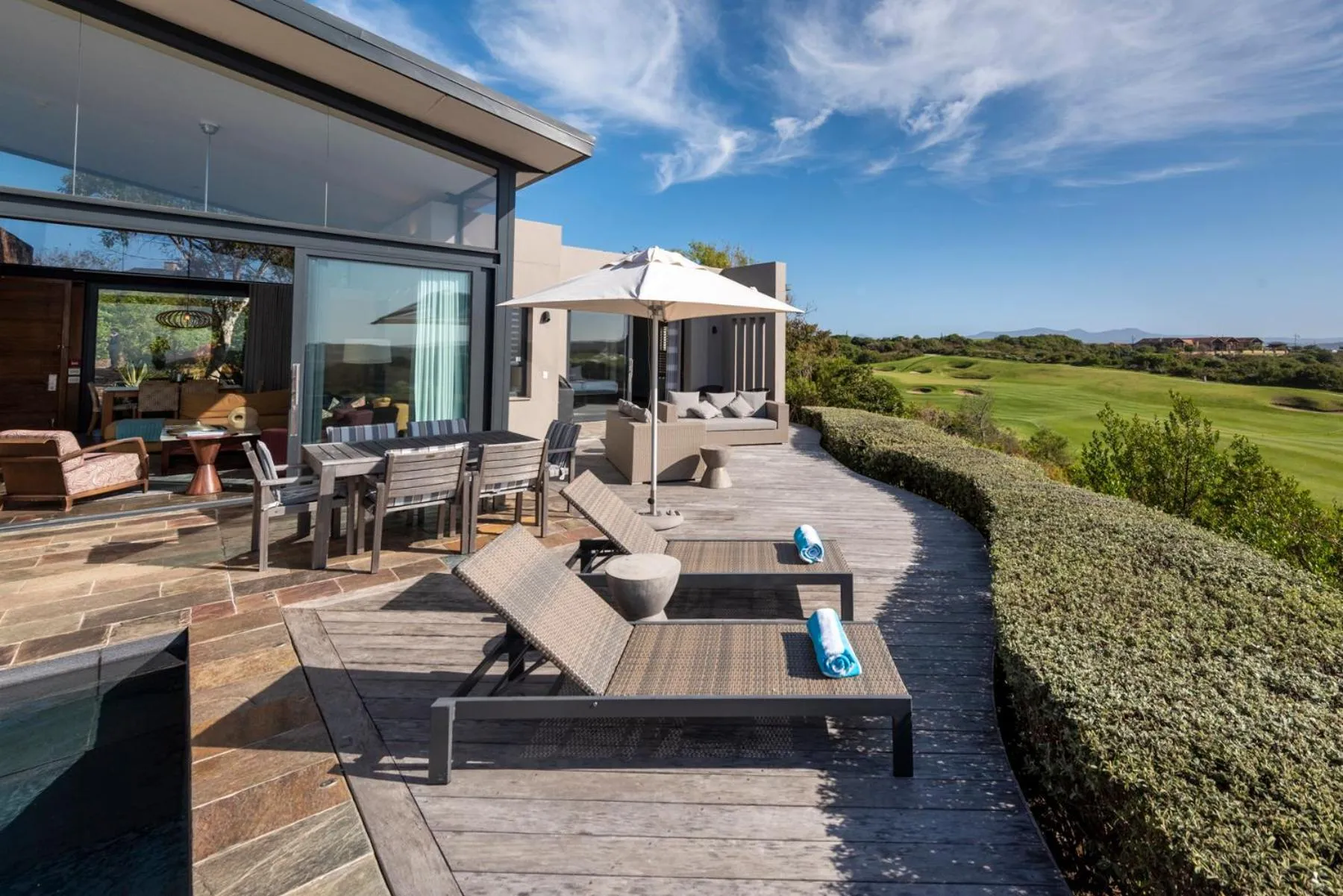 Property building in Pezula Nature Retreat