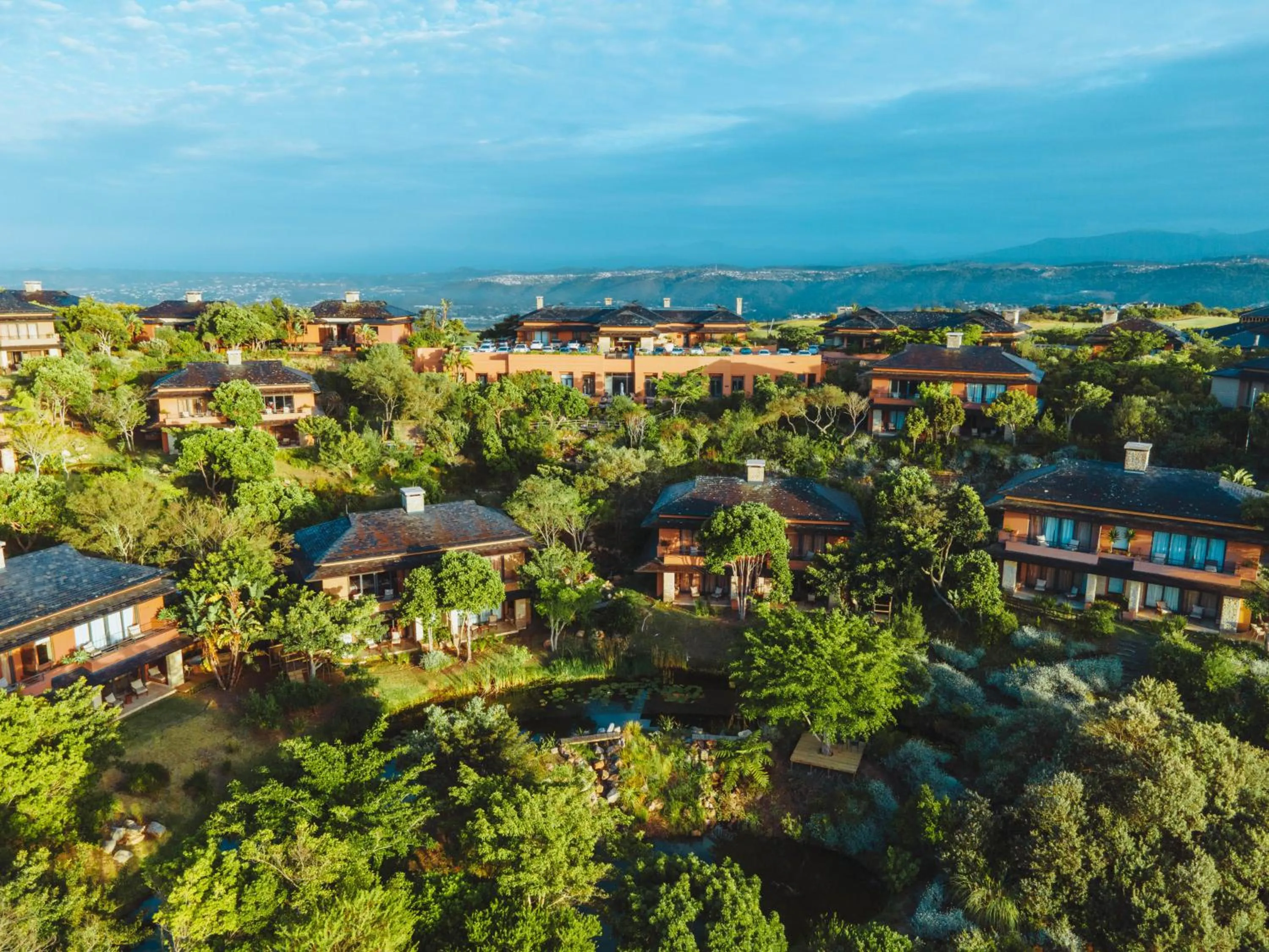 Natural landscape in Pezula Nature Retreat
