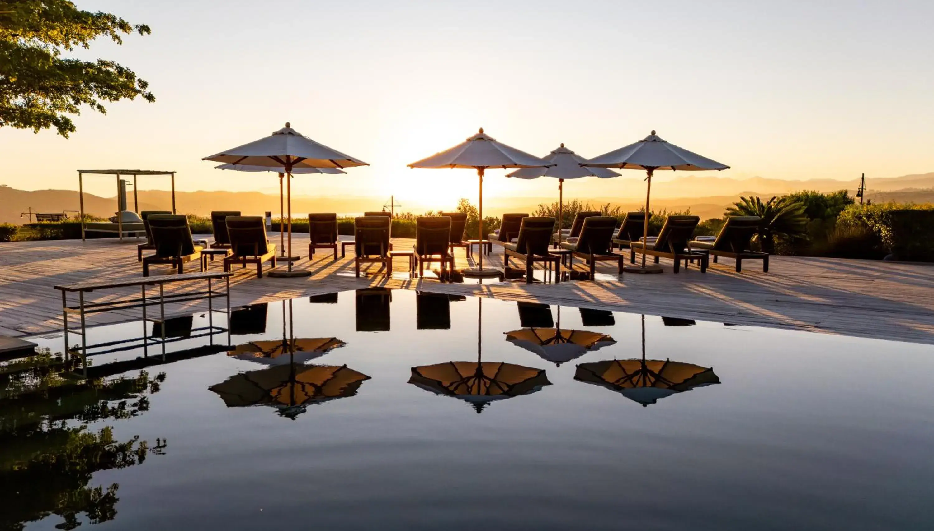 Swimming pool in Pezula Nature Retreat Swimming pool in Pezula Nature Retreat