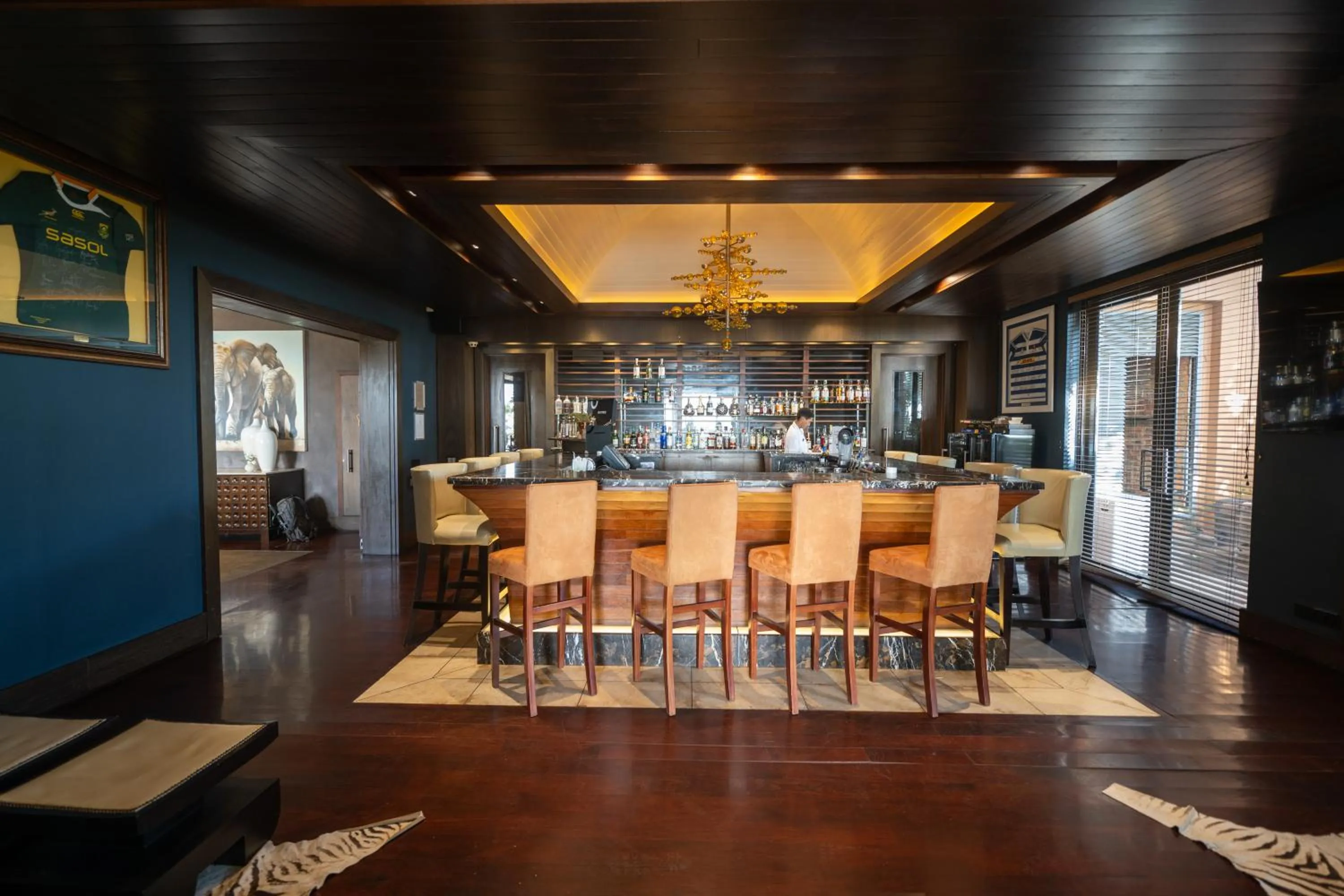 Lounge or bar in Pezula Nature Retreat