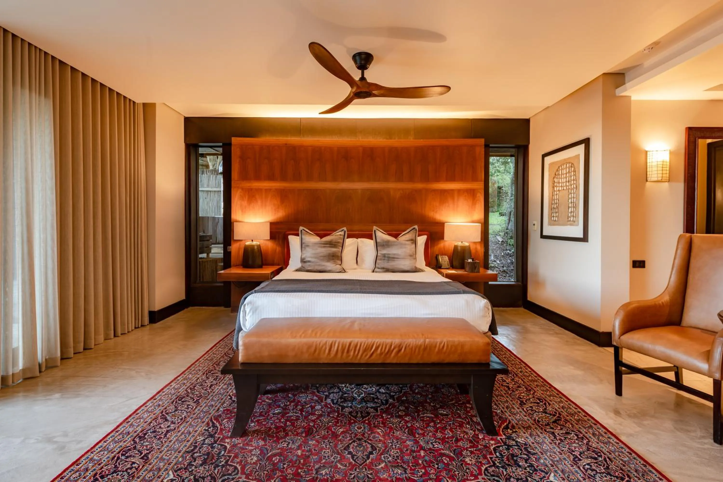 Bed in Pezula Nature Retreat