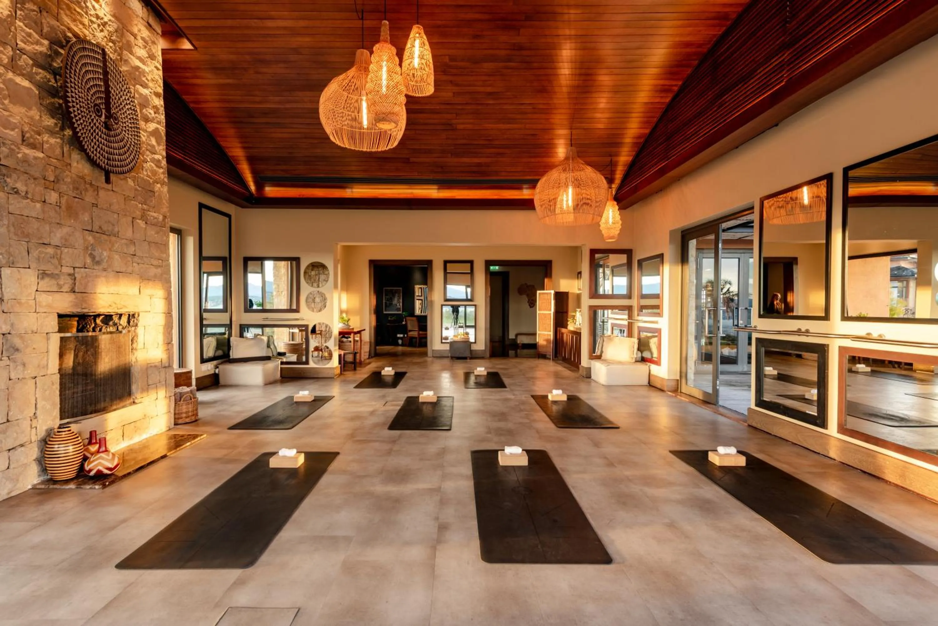 Fitness centre/facilities in Pezula Nature Retreat