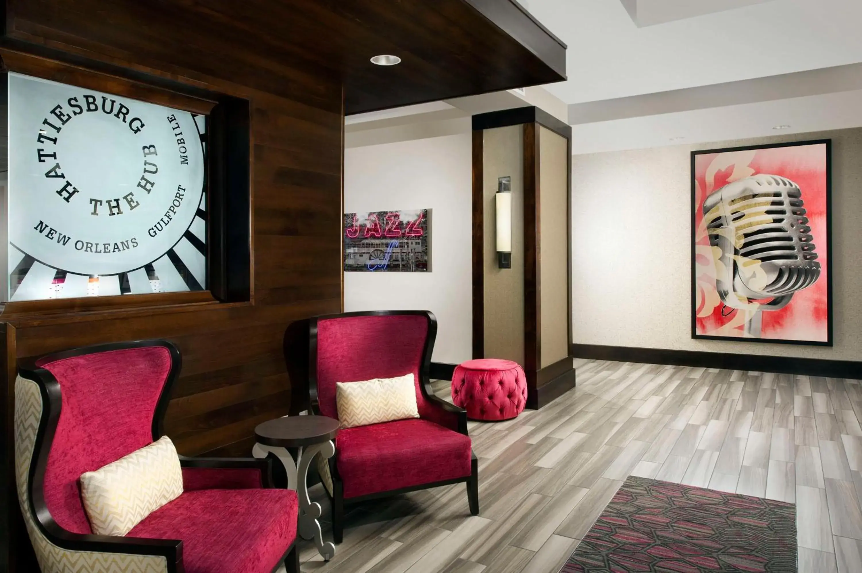 Lobby or reception in Hampton Inn by Hilton Hattiesburg Lobby or reception in Hampton Inn by Hilton Hattiesburg