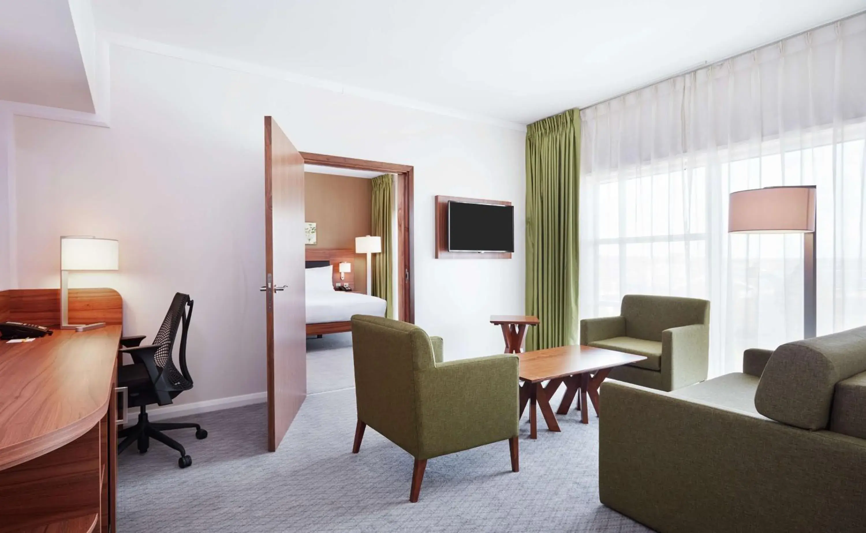 Bedroom in Hilton Garden Inn Sunderland Bedroom in Hilton Garden Inn Sunderland