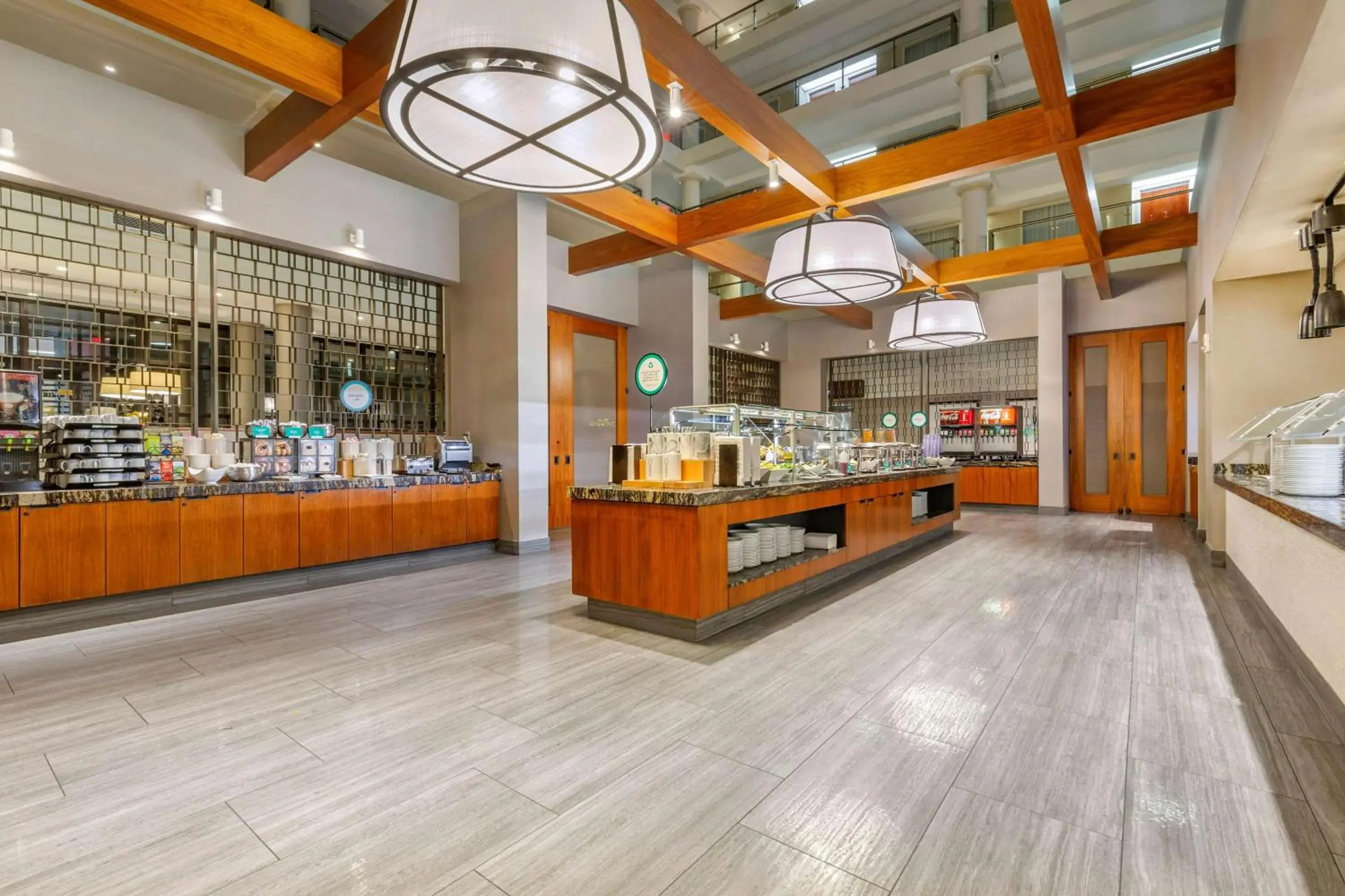 Breakfast in Hilton Club The District Washington DC Breakfast in Hilton Club The District Washington DC