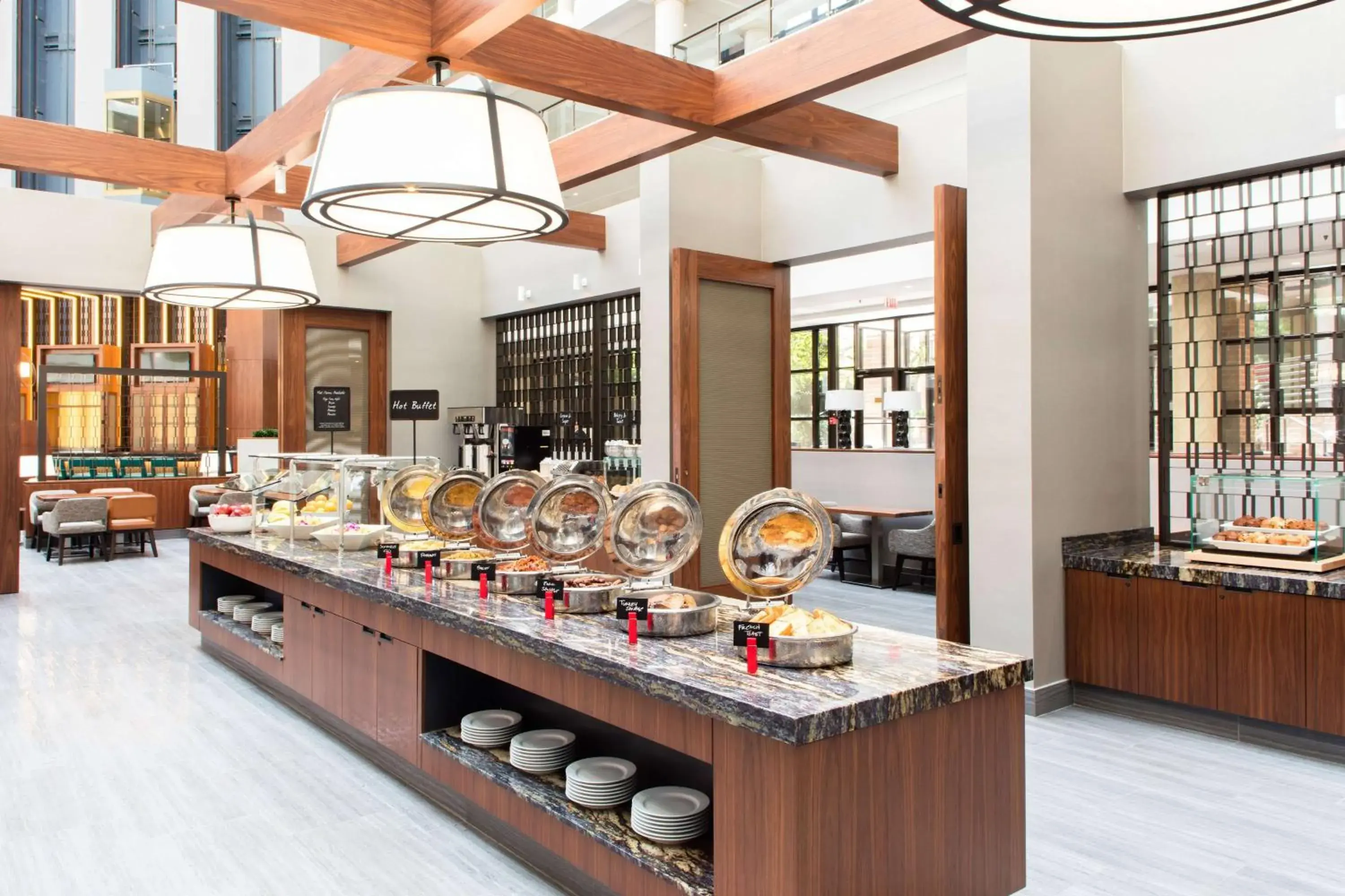 Breakfast in Hilton Club The District Washington DC Breakfast in Hilton Club The District Washington DC