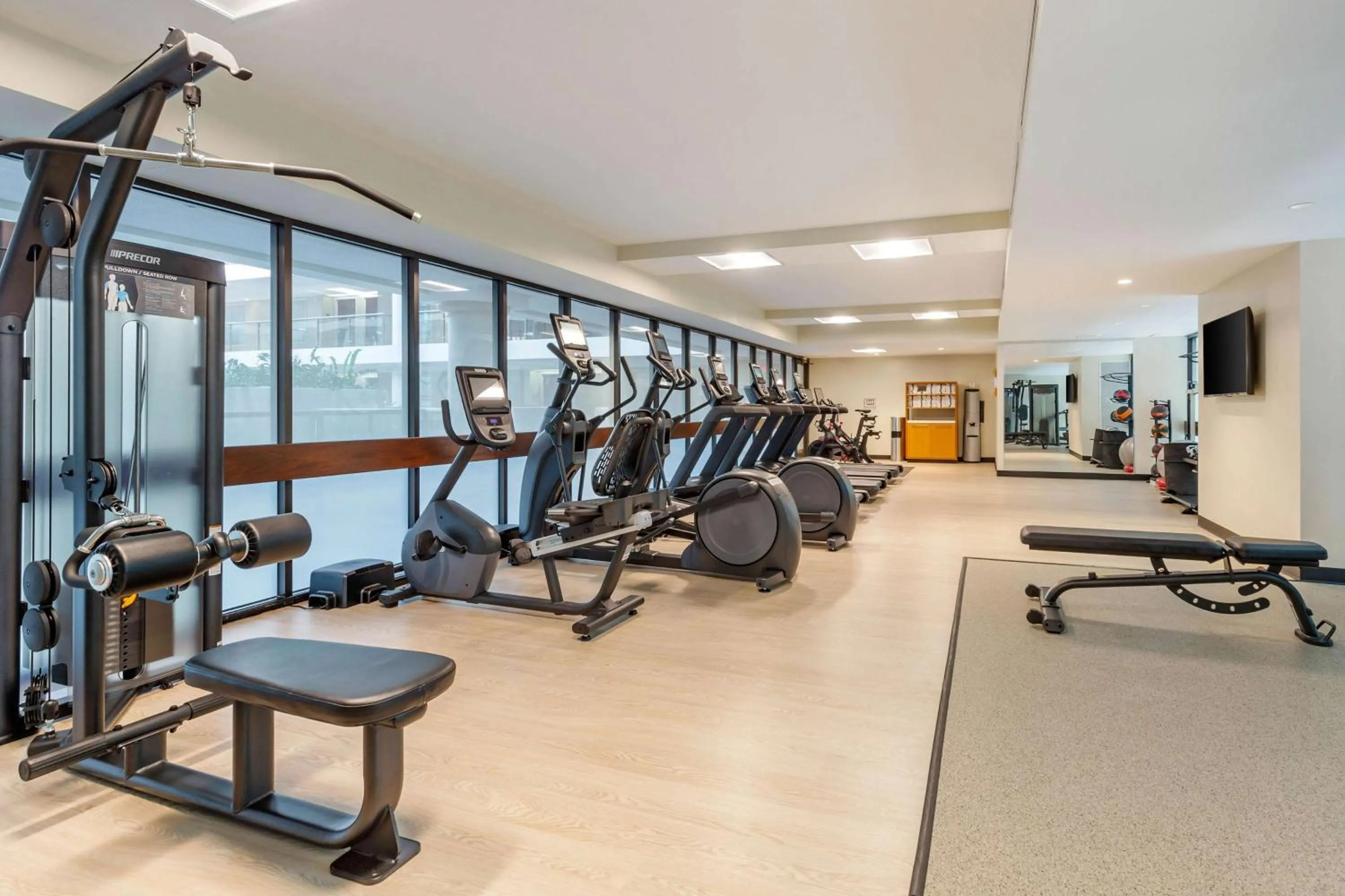 Fitness centre/facilities in Hilton Club The District Washington DC