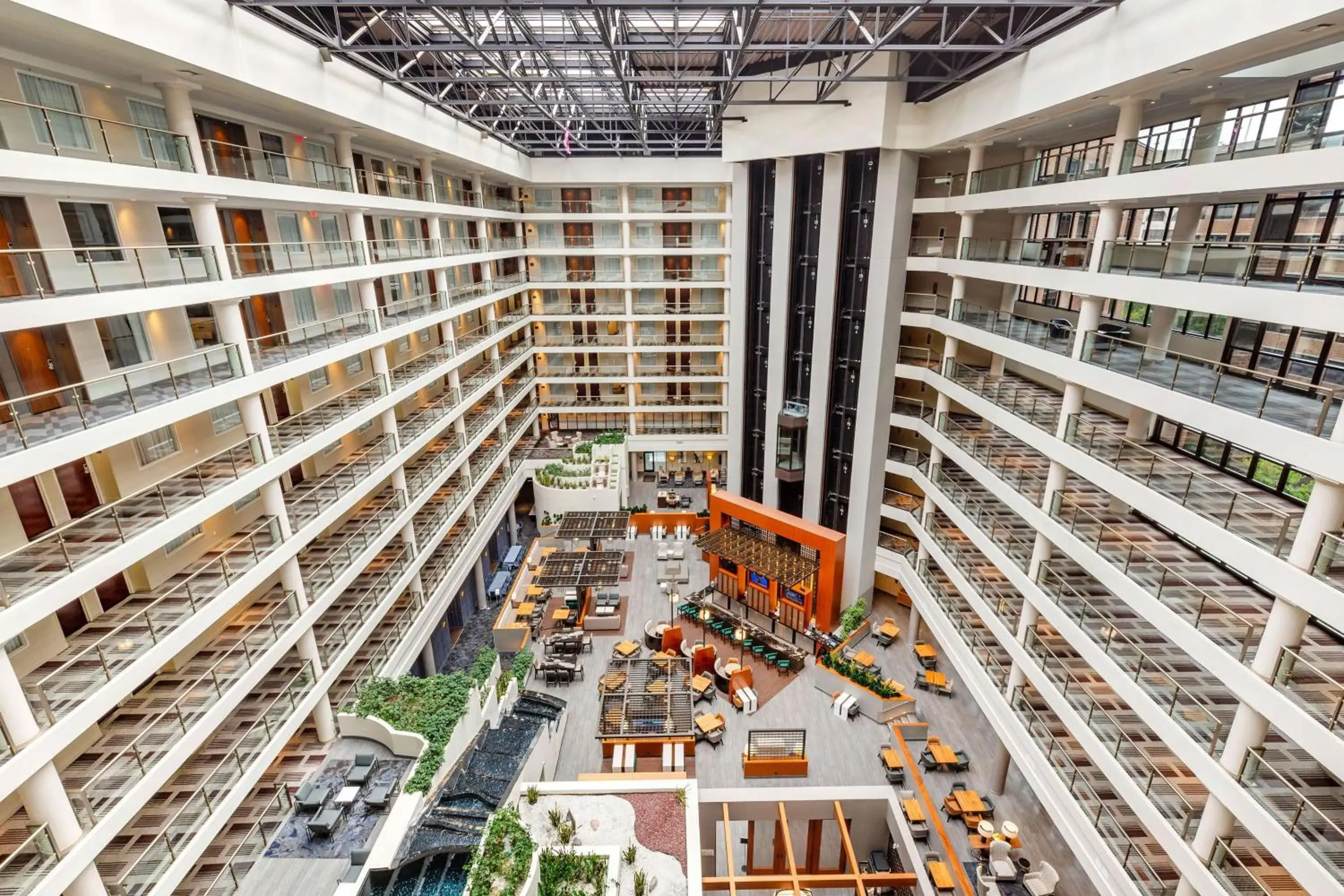 Lobby or reception in Hilton Club The District Washington DC Lobby or reception in Hilton Club The District Washington DC