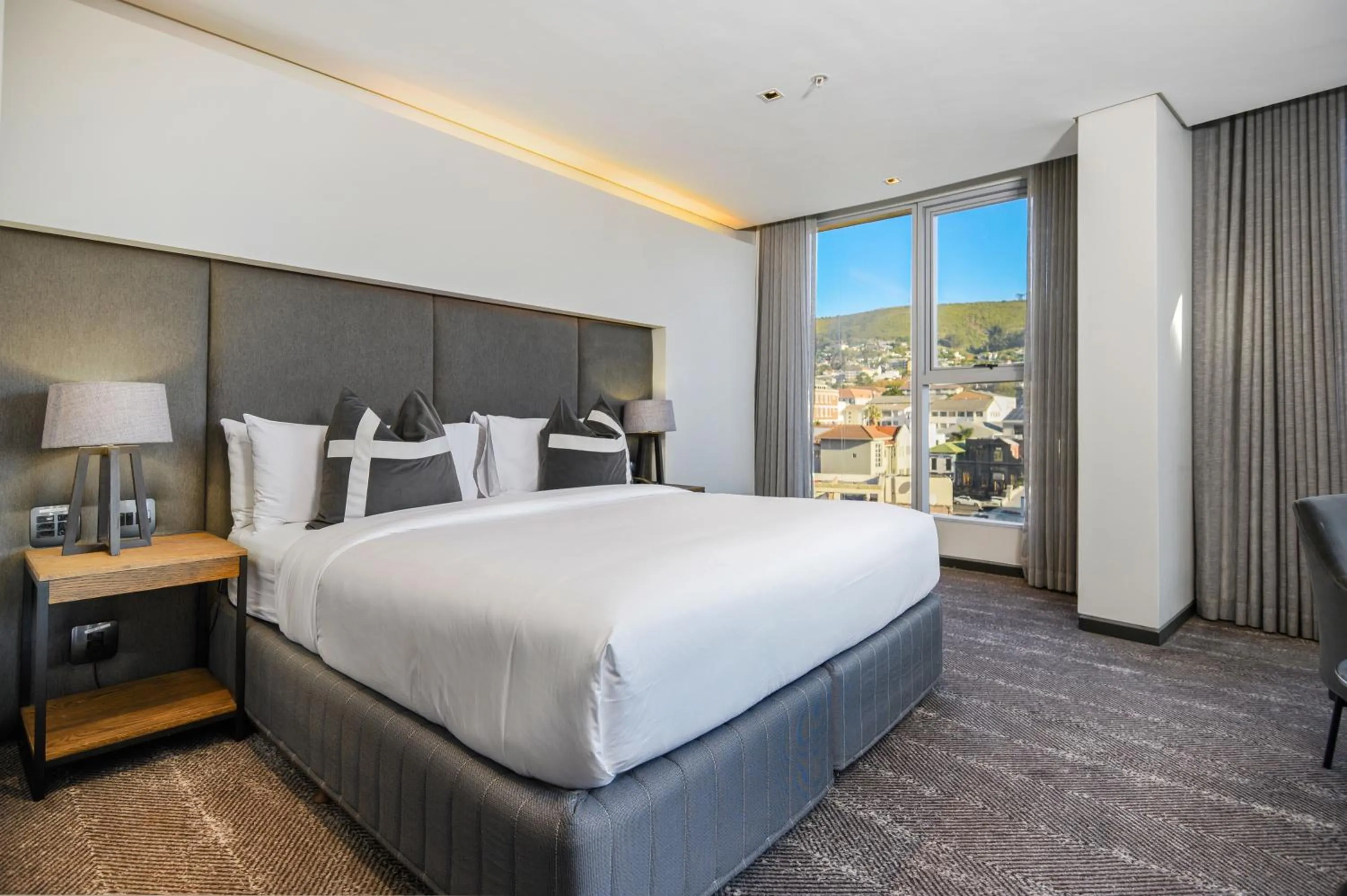 View (from property/room), Bed in The Capital 15 on Orange Hotel & Spa