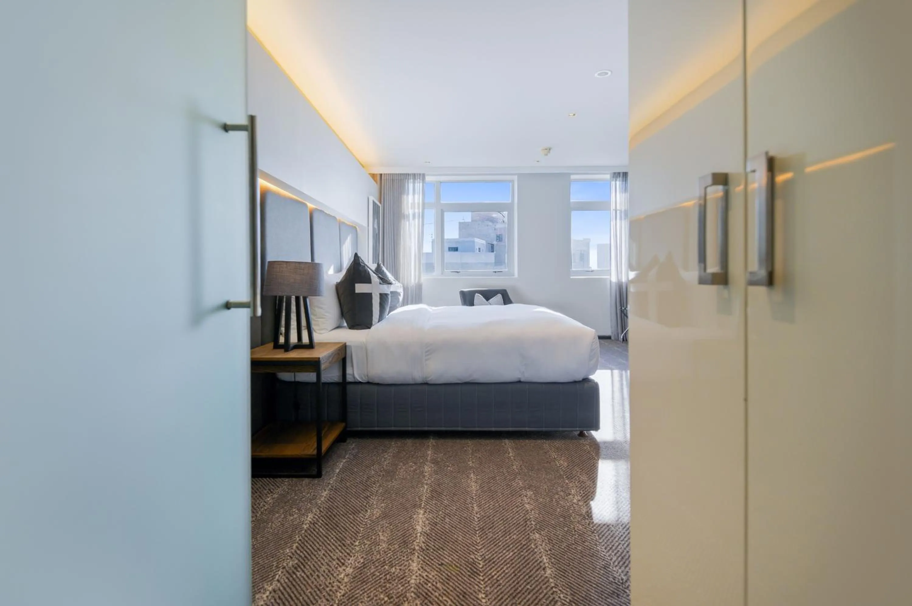 View (from property/room), Bed in The Capital 15 on Orange Hotel & Spa