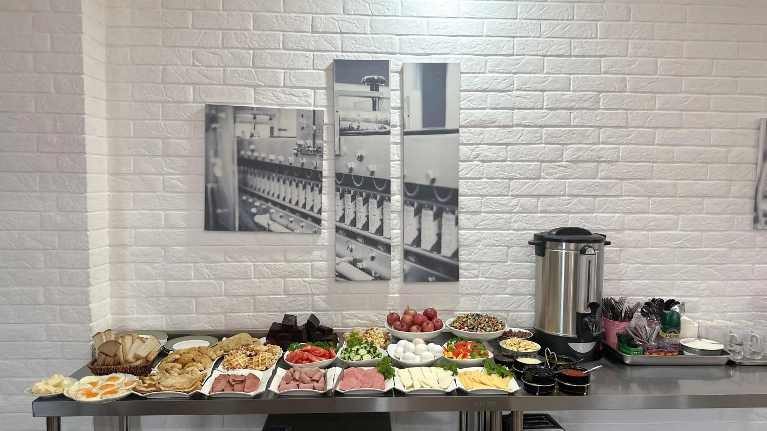 Breakfast in Resident Hotel Almaty