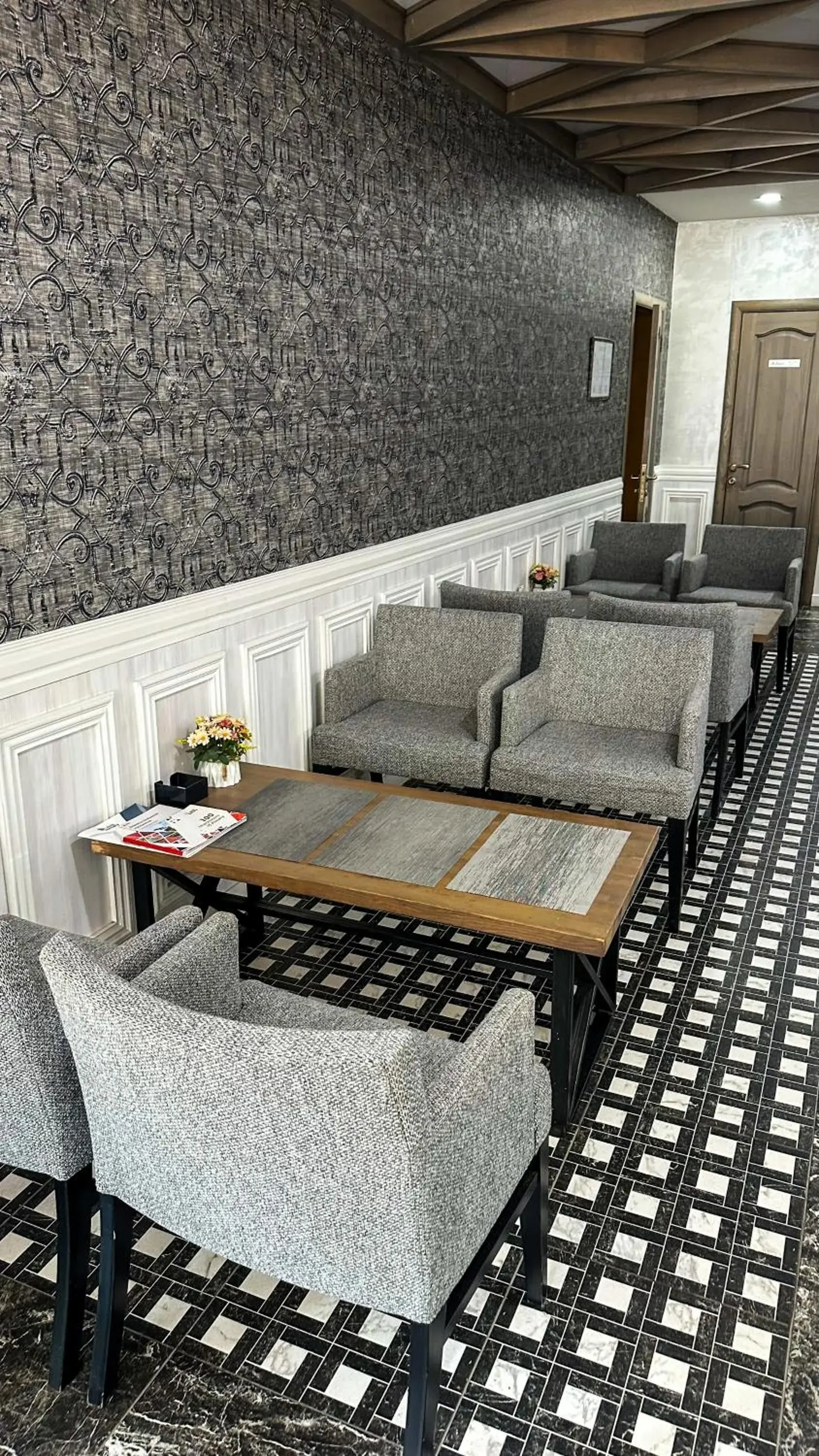 Lobby or reception in Resident Hotel Almaty Lobby or reception in Resident Hotel Almaty