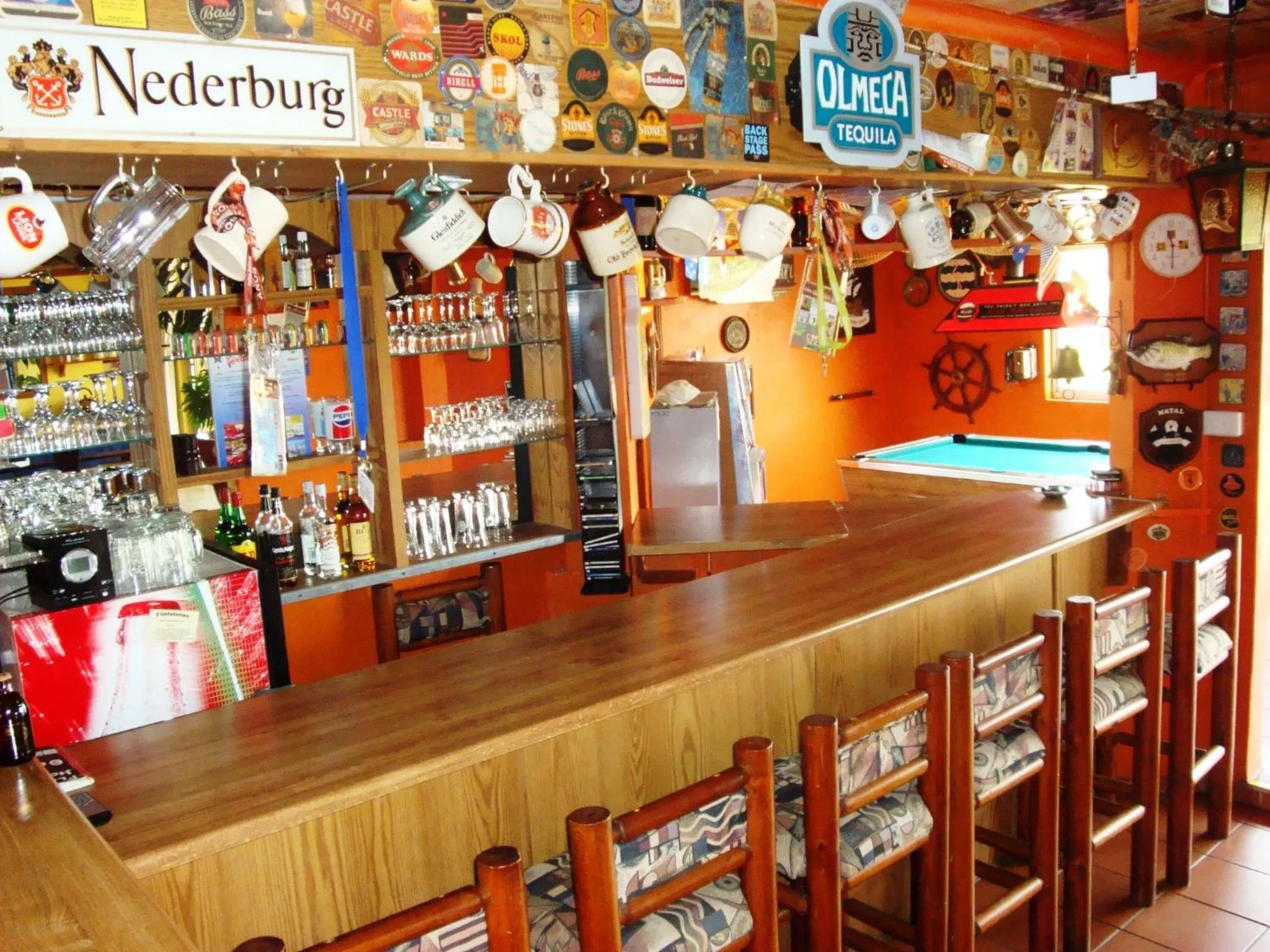 Lounge or bar in Flintstones Guest House Durban