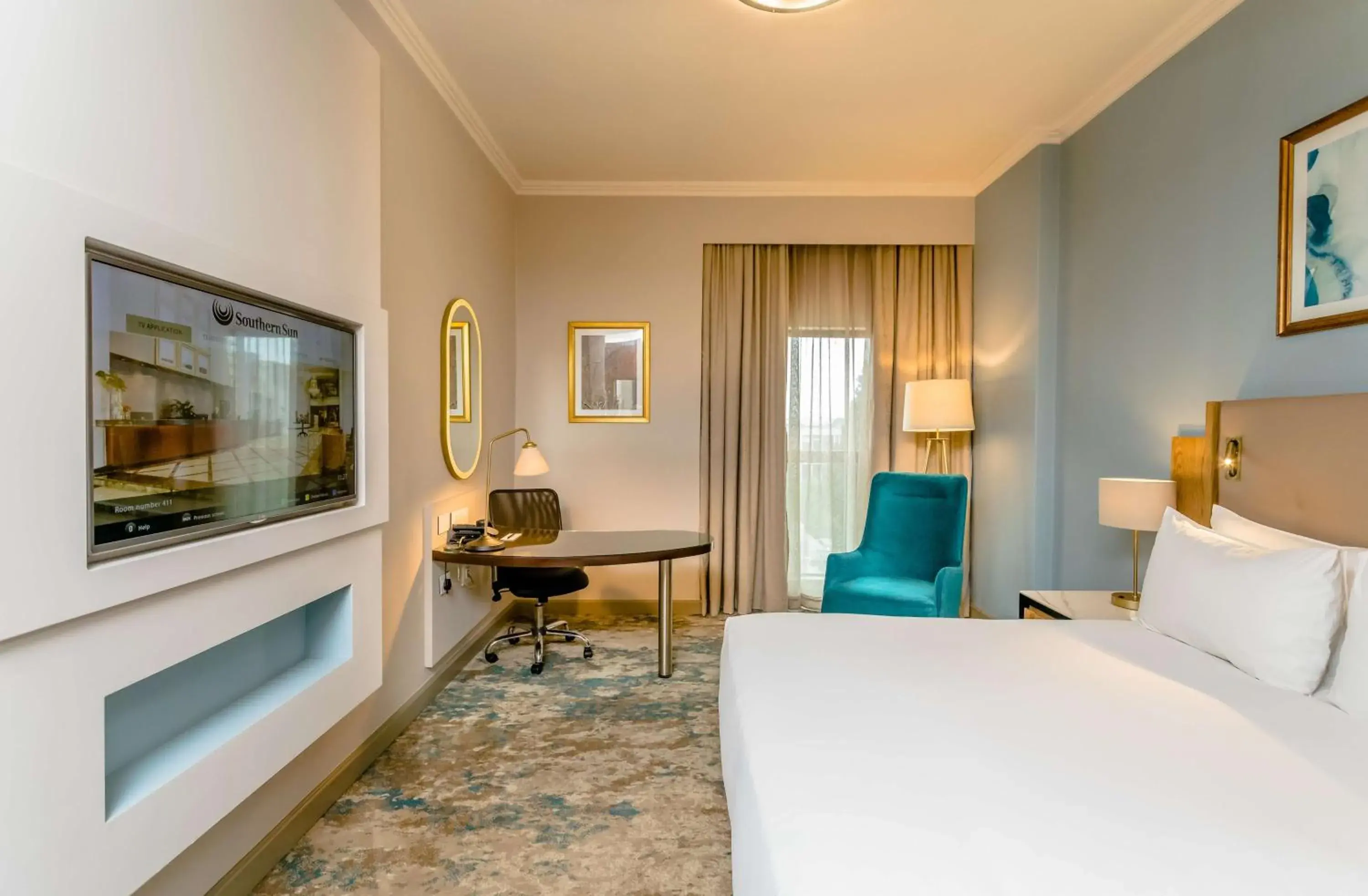 Bedroom, Bed in Southern Sun Sandton Bedroom, Bed in Southern Sun Sandton