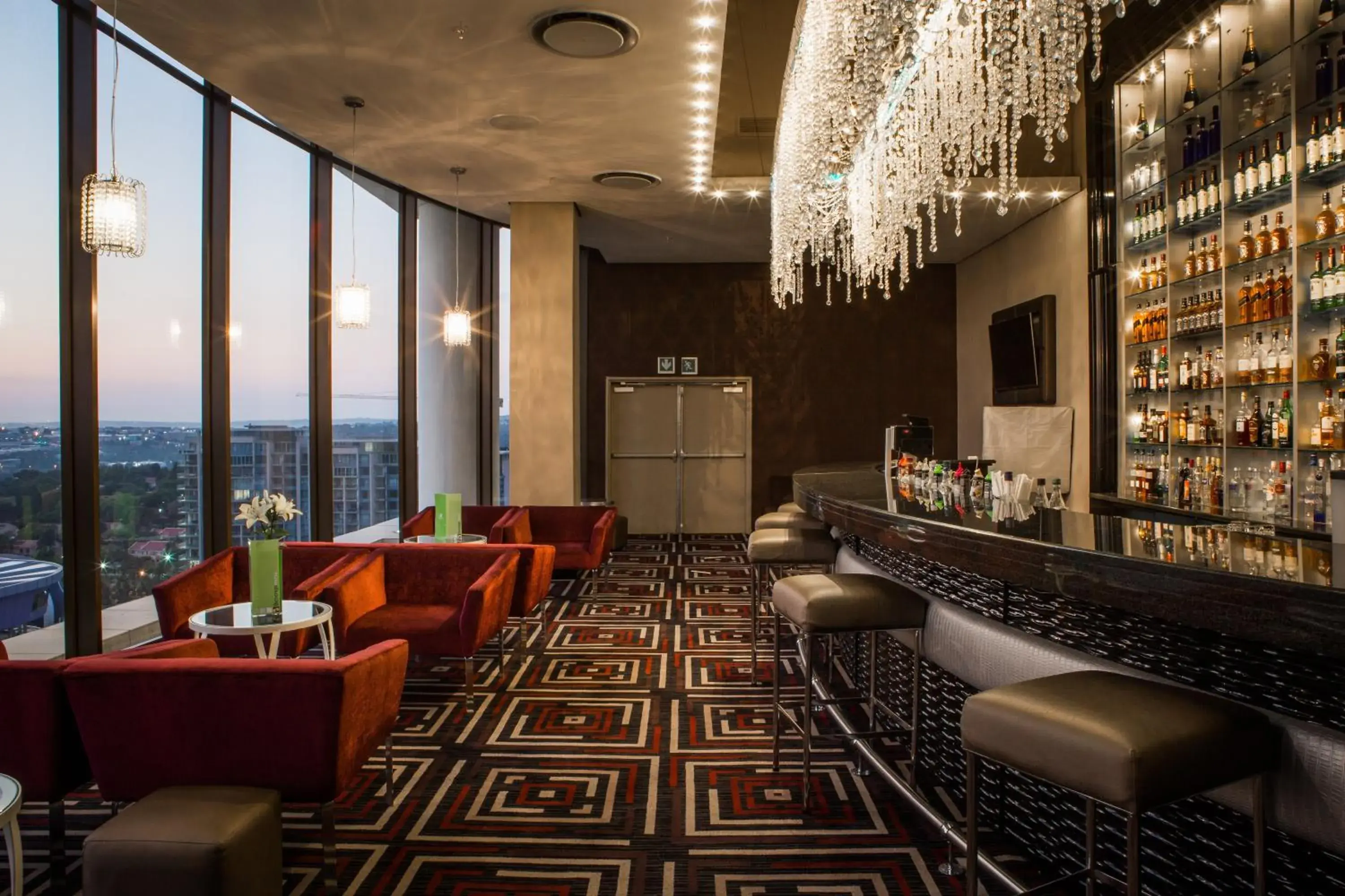 Lounge or bar in Southern Sun Sandton Lounge or bar in Southern Sun Sandton