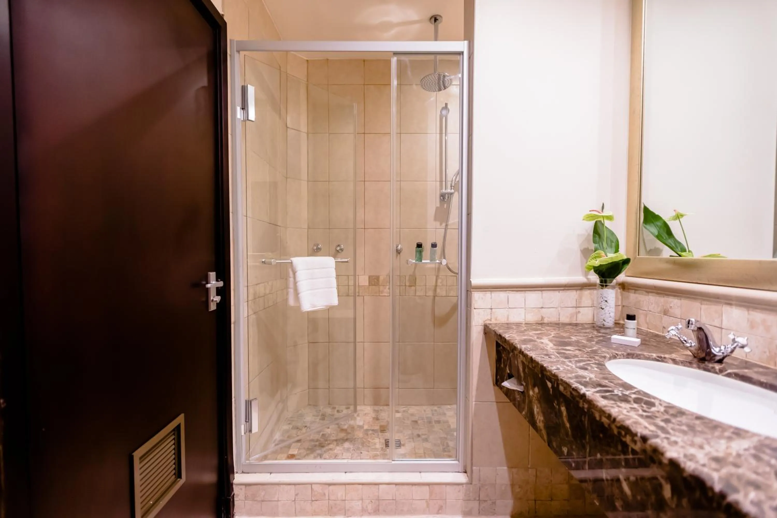 Shower, Bathroom in Holiday Inn Sandton, an IHG Hotel
