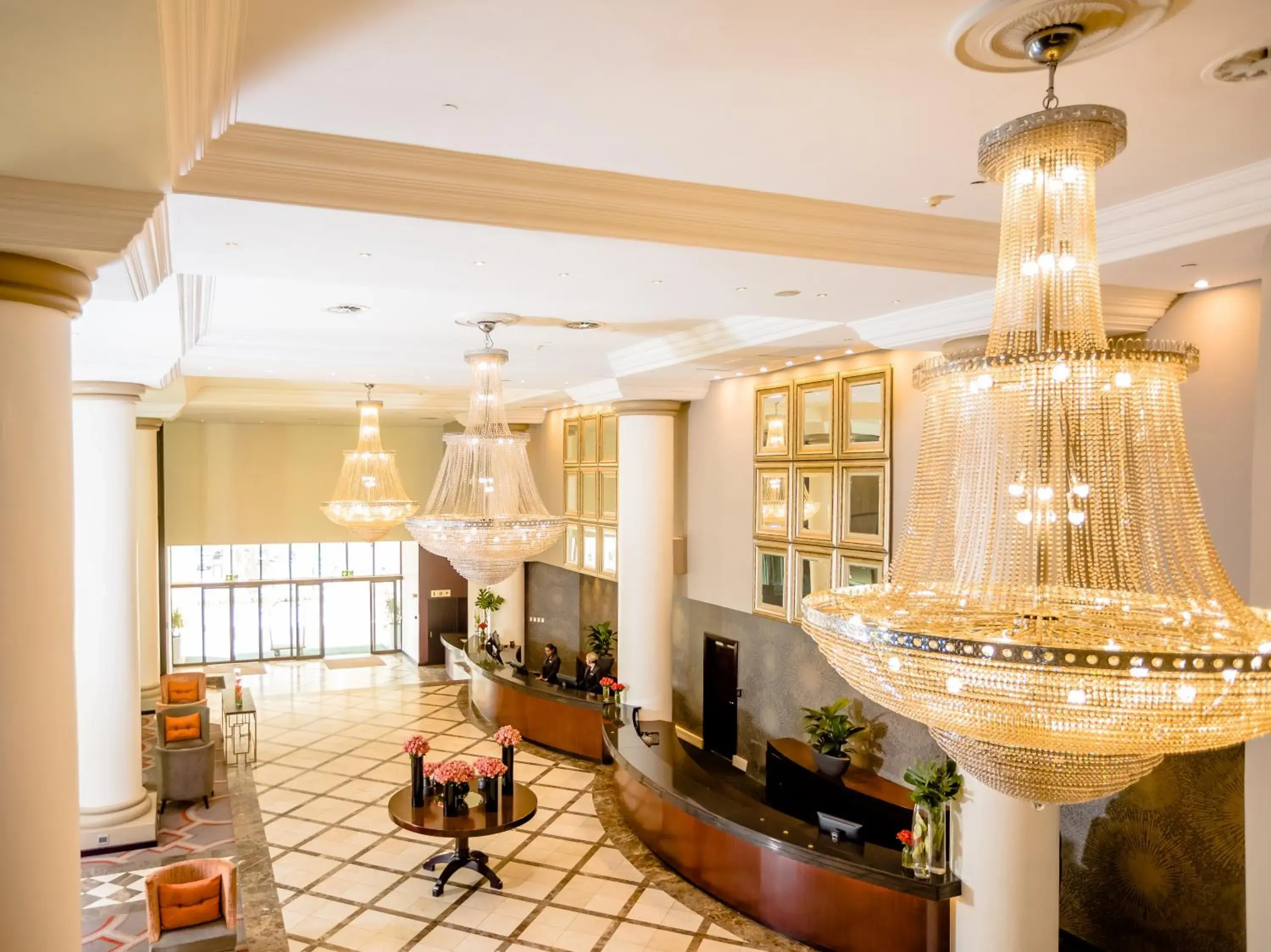 Lobby or reception in Southern Sun Sandton Lobby or reception in Southern Sun Sandton