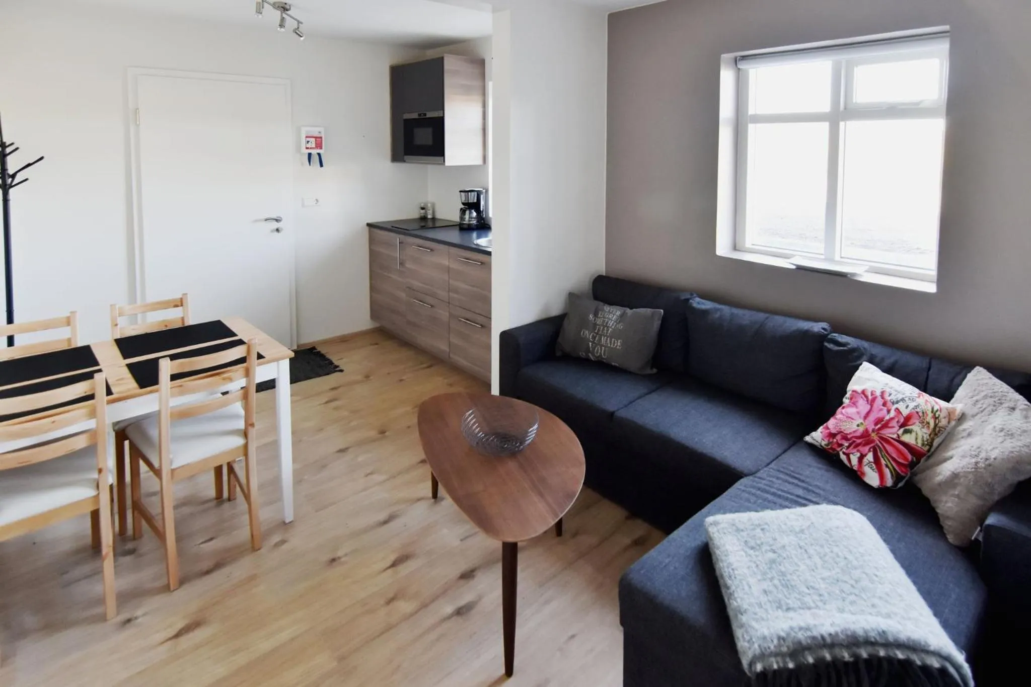 Living room in Breidamyri Farm Apartments