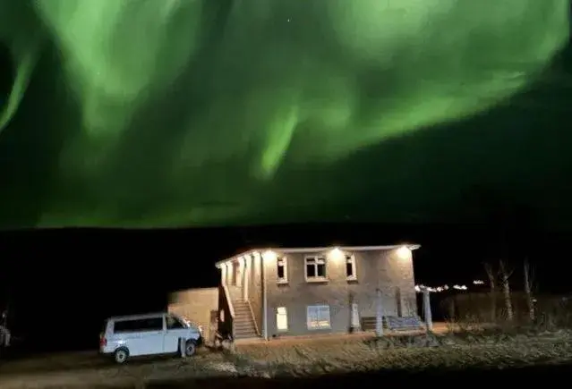 Property building in Breidamyri Farm Apartments Property building in Breidamyri Farm Apartments