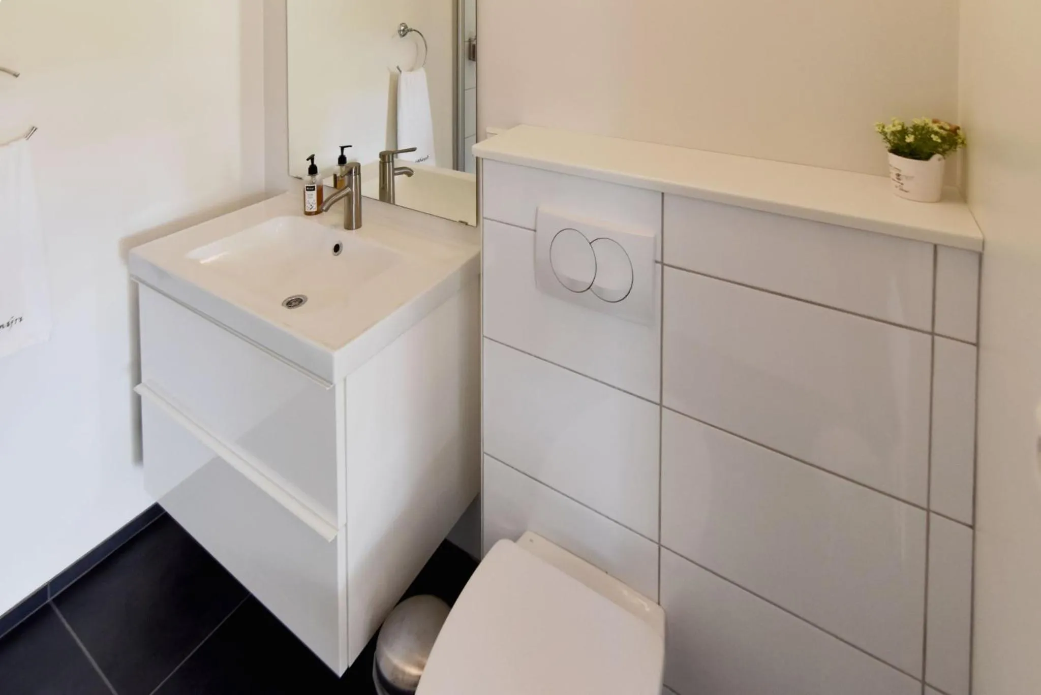 Bathroom in Breidamyri Farm Apartments