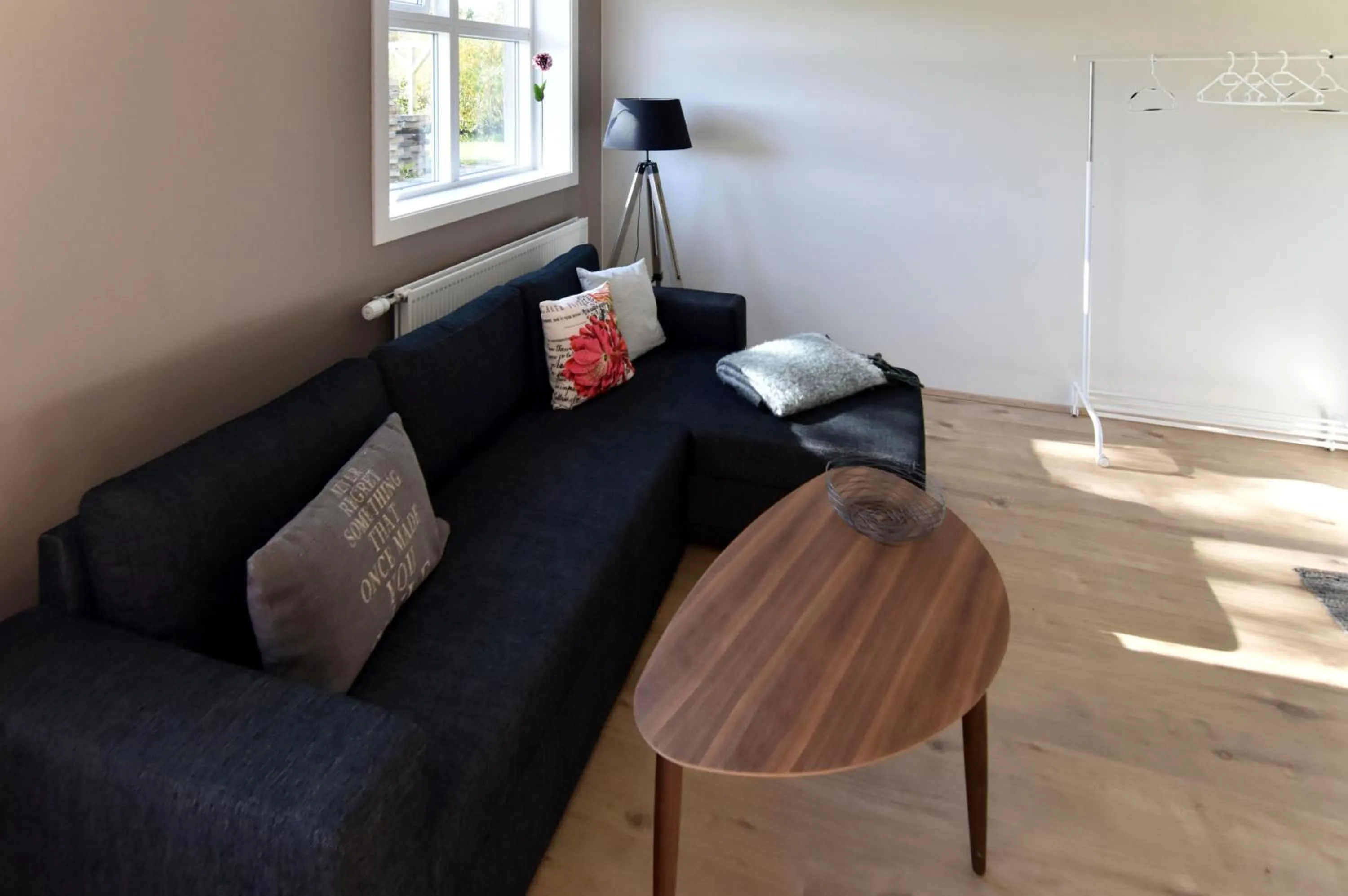 Living room in Breidamyri Farm Apartments