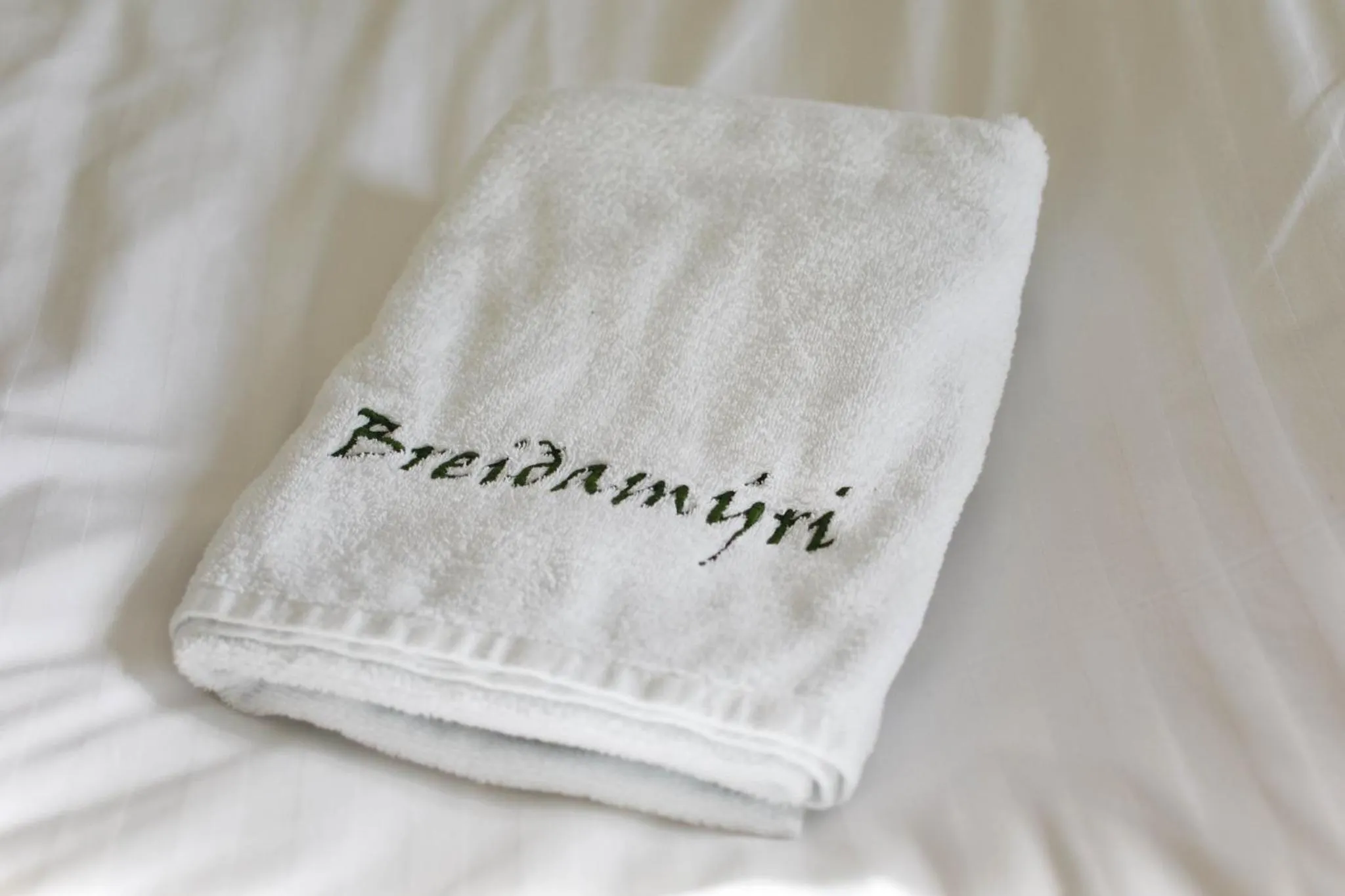 Bedroom in Breidamyri Farm Apartments