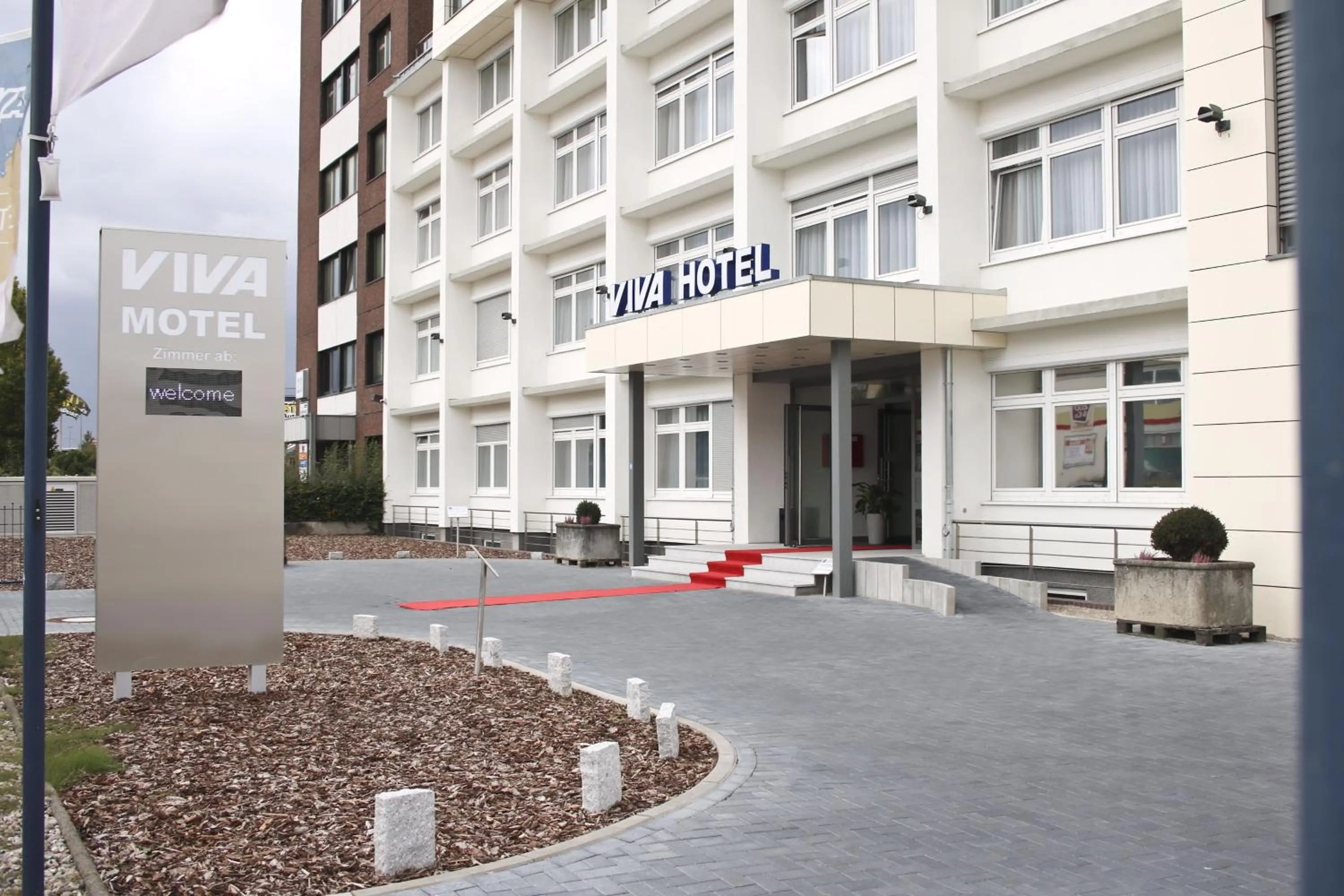 Property building in Viva Hotel Lübeck